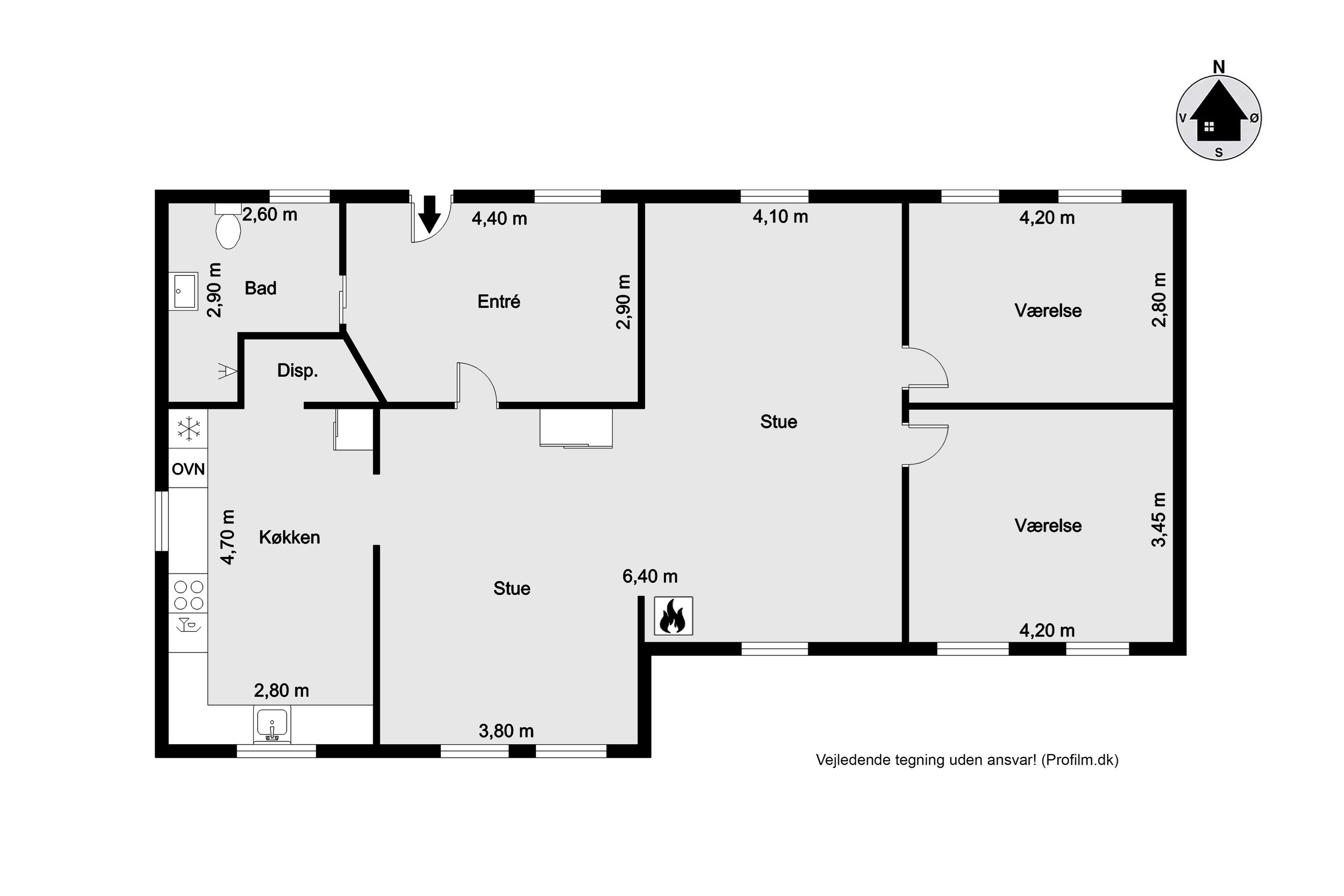 Plantegninger billede af Vind Kirkevej 29, Vind, 7500 Holstebro
