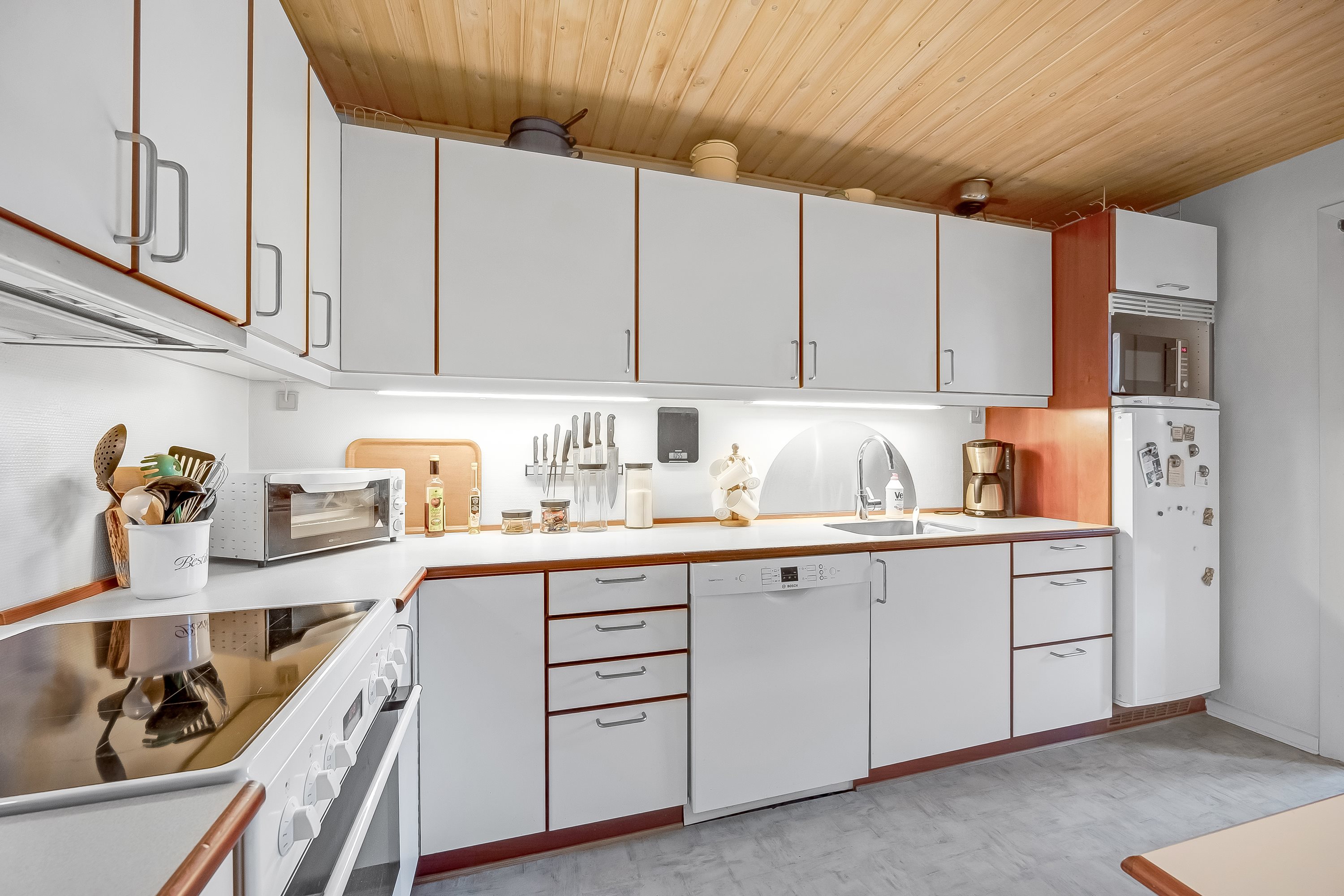 Fremhævet køkken billede i fuldskærmstilstand. Billede af Stadionalle 2, Borris, 6900 Skjern