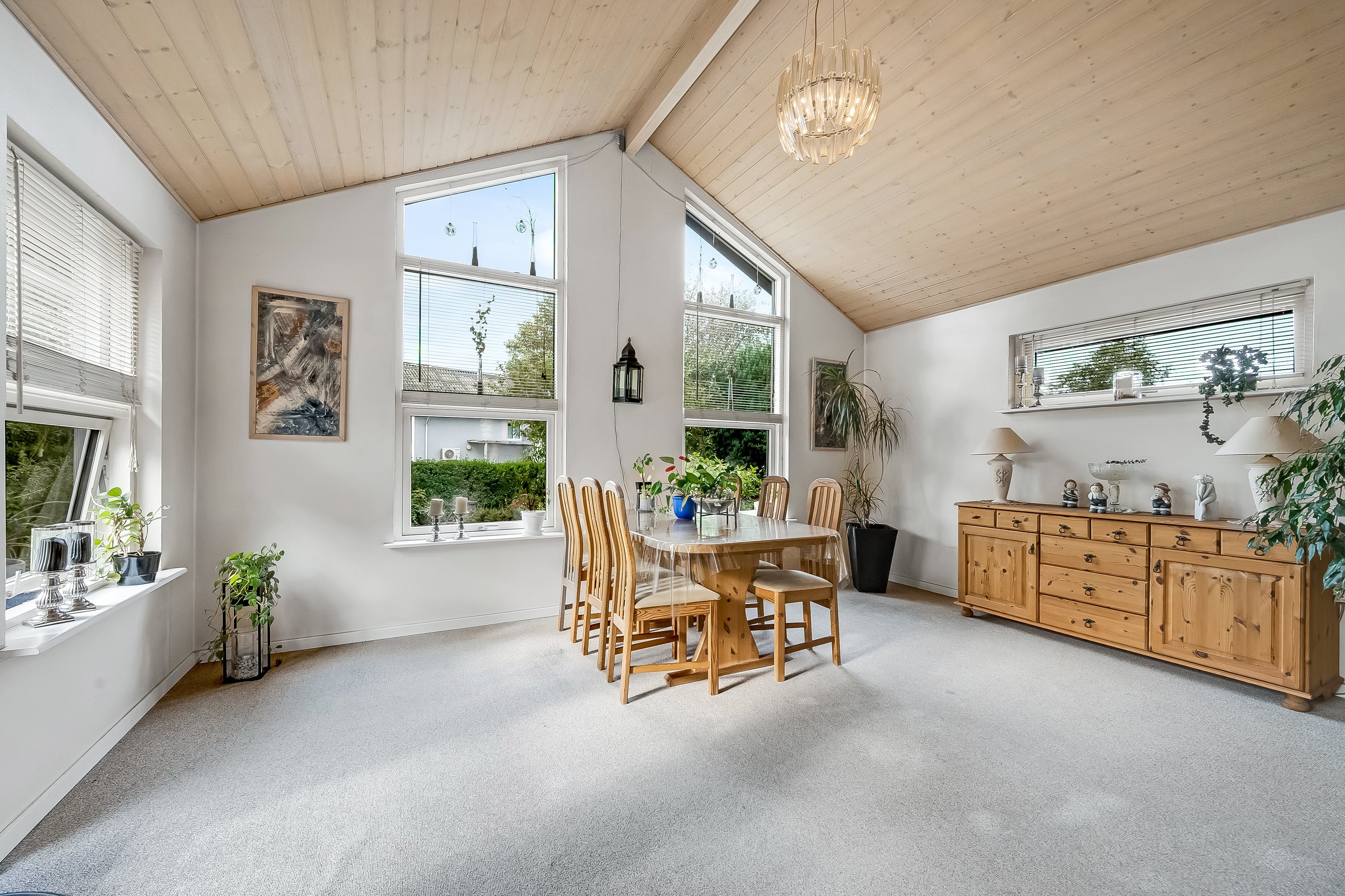 Fremhævet stue billede i fuldskærmstilstand. Billede af Stadionalle 2, Borris, 6900 Skjern