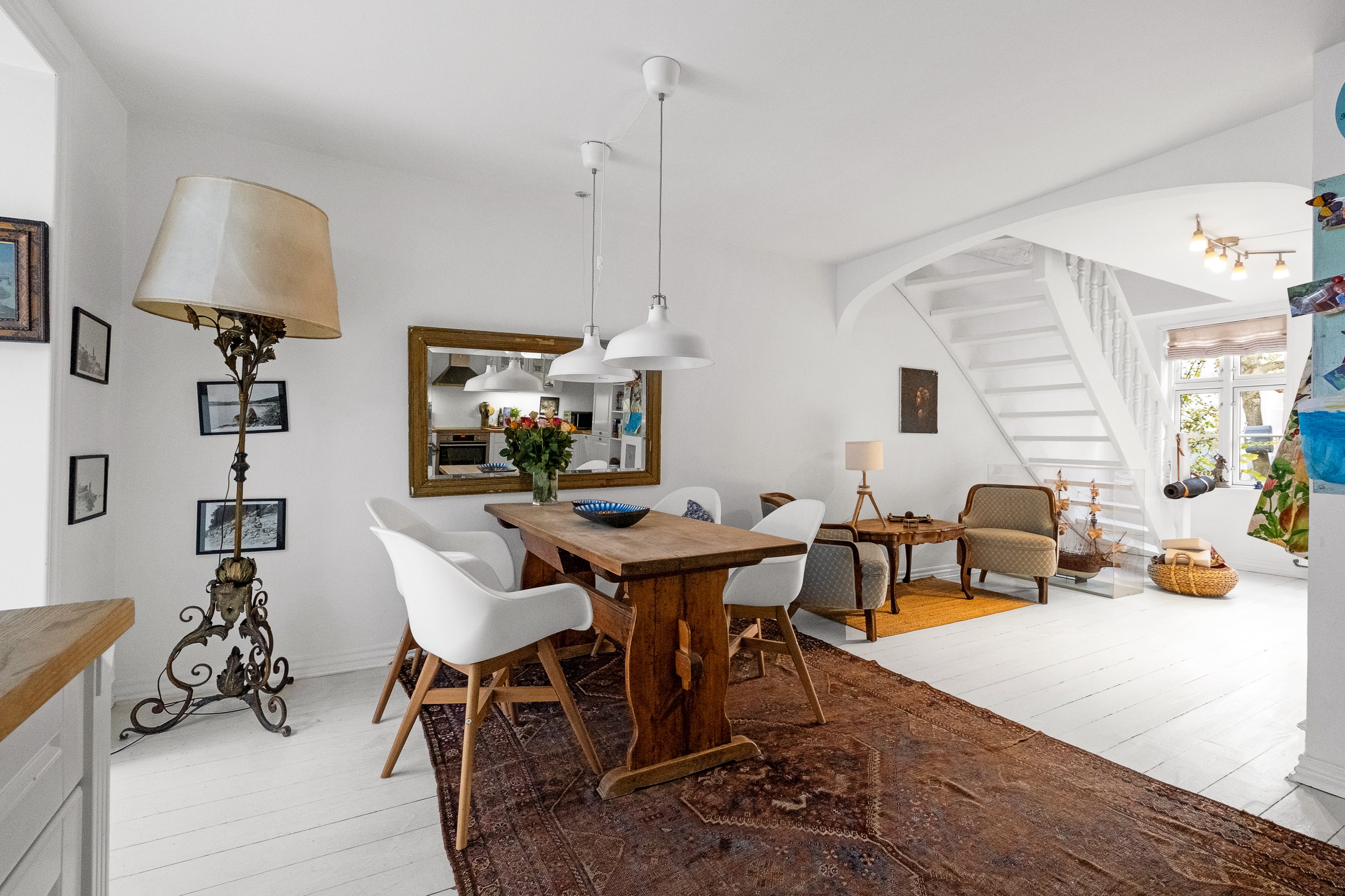 Fremhævet stue billede i fuldskærmstilstand. Billede af Møllestien 46, 8000 Aarhus C