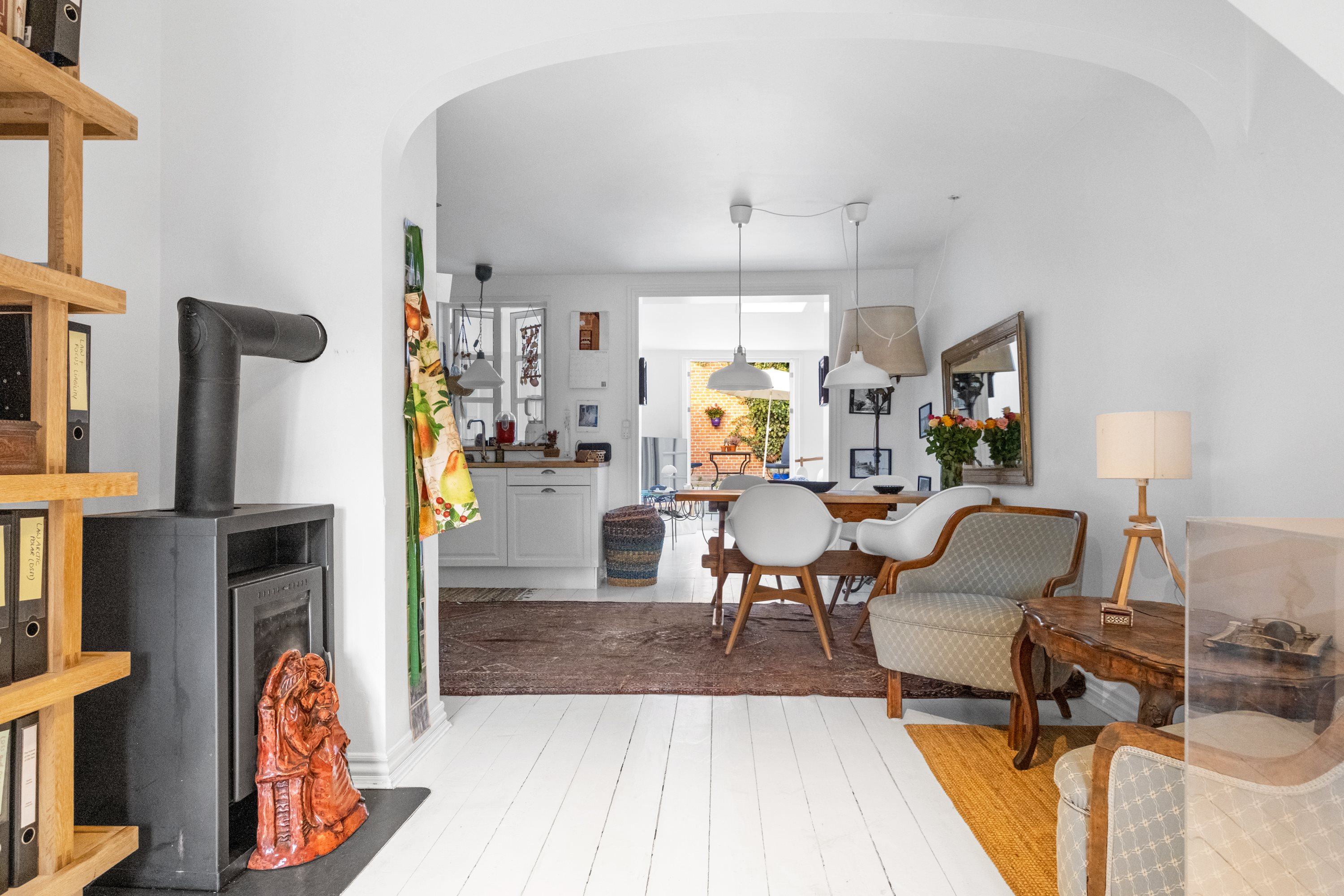 Fremhævet stue billede i fuldskærmstilstand. Billede af Møllestien 46, 8000 Aarhus C