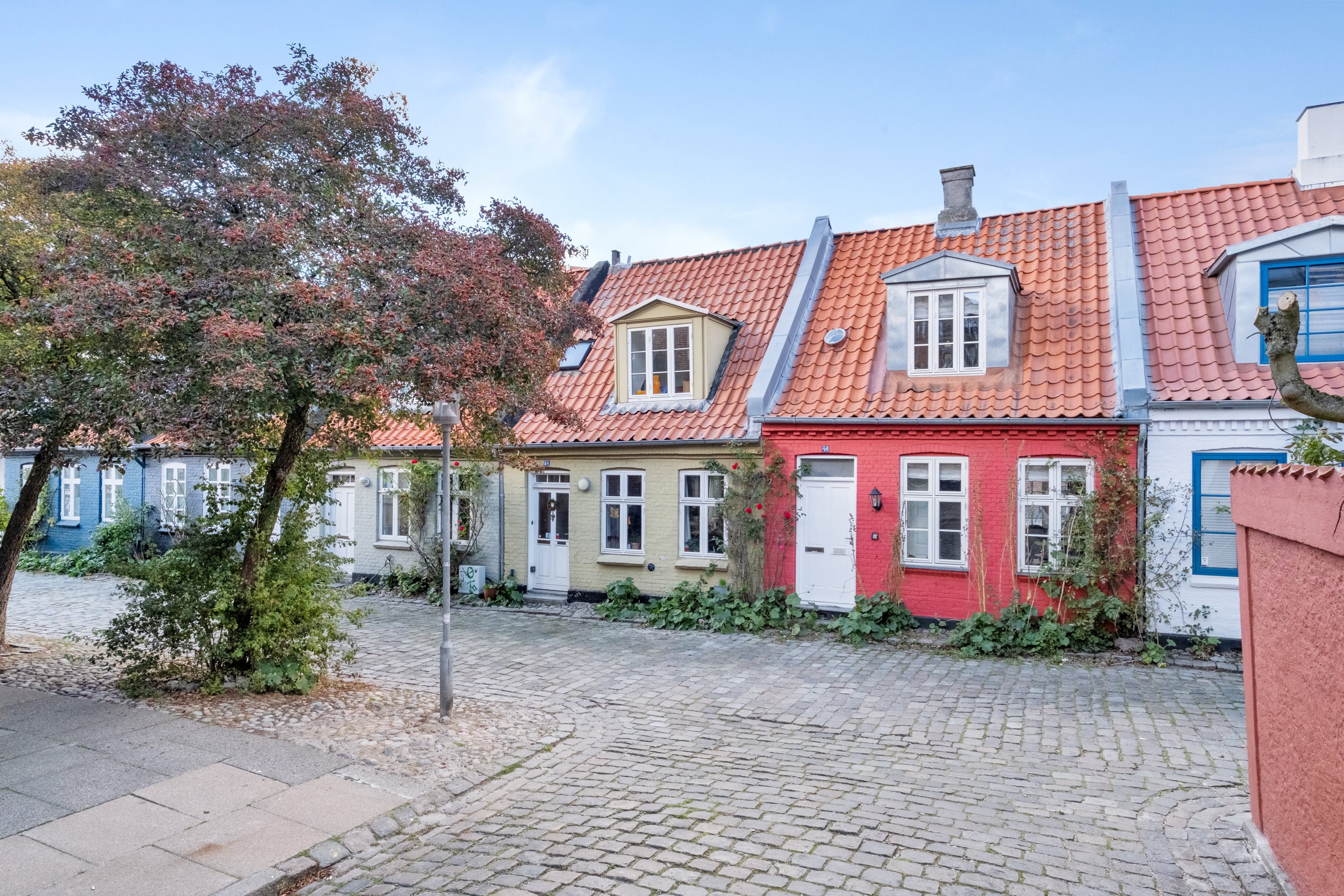 Fremhævet facade billede i fuldskærmstilstand. Billede af Møllestien 46, 8000 Aarhus C