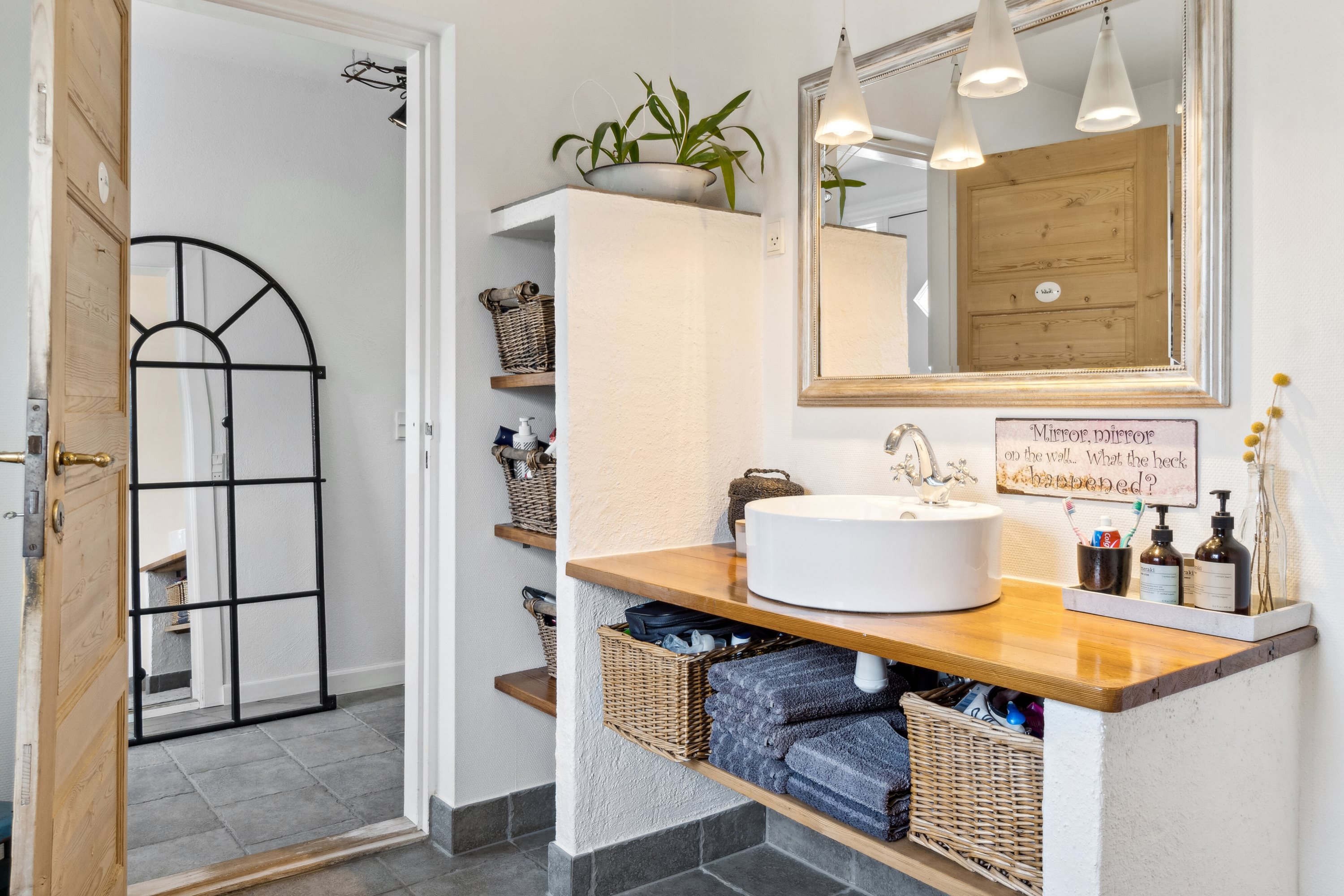 Fremhævet badeværelse billede i fuldskærmstilstand. Billede af Krænkerupvej 50, Havrebjerg, 4200 Slagelse