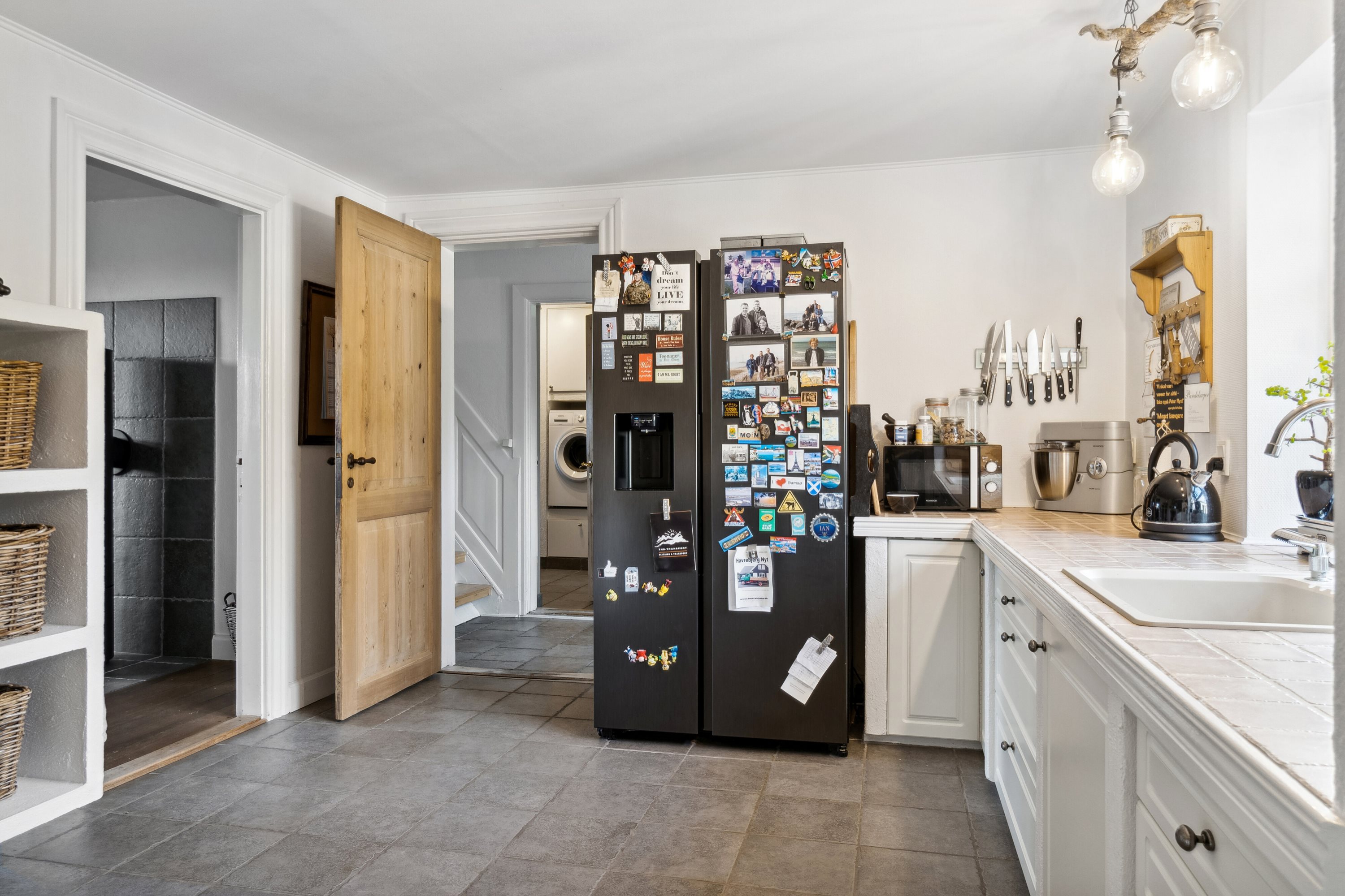 Fremhævet køkken billede i fuldskærmstilstand. Billede af Krænkerupvej 50, Havrebjerg, 4200 Slagelse