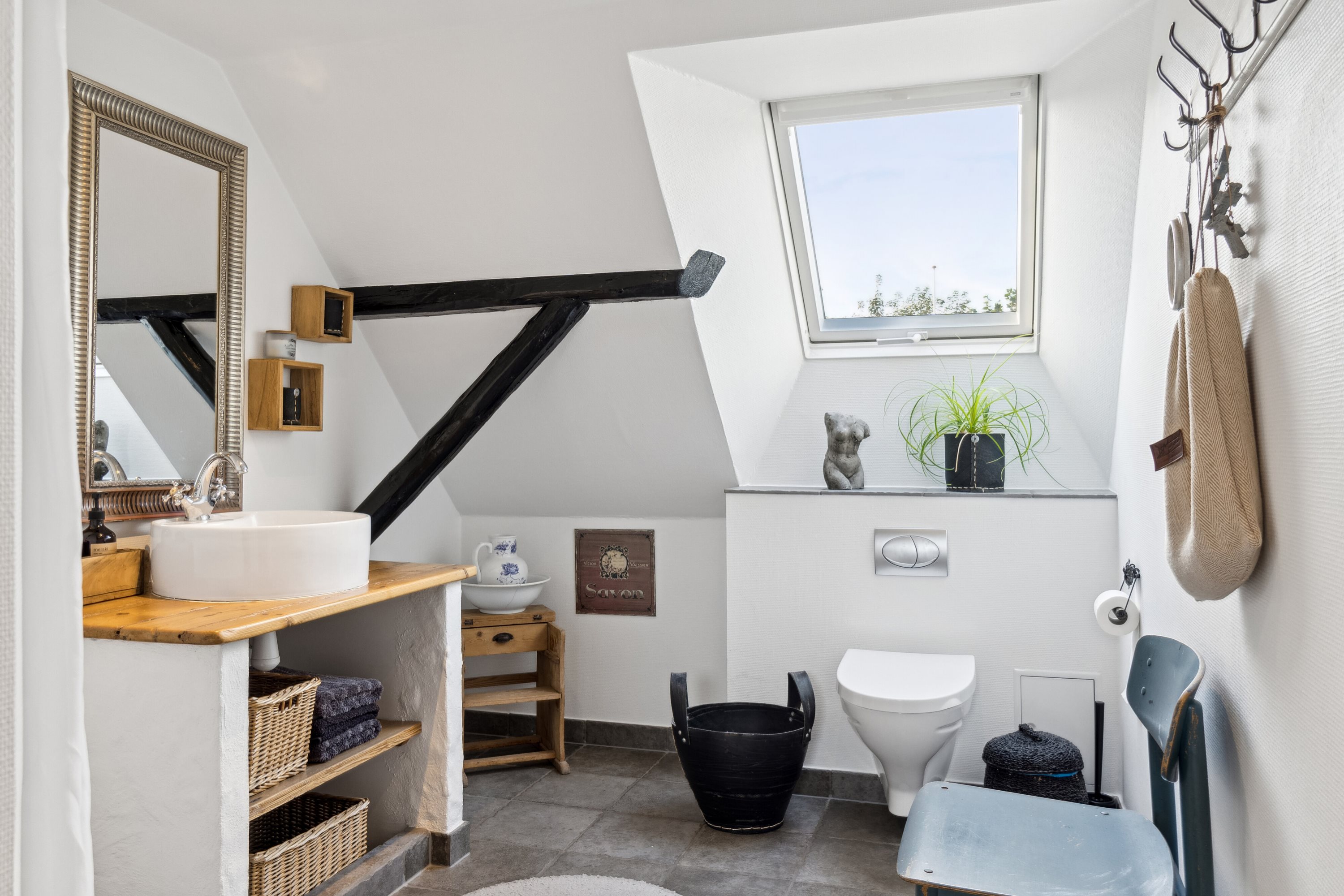 Fremhævet badeværelse billede i fuldskærmstilstand. Billede af Krænkerupvej 50, Havrebjerg, 4200 Slagelse