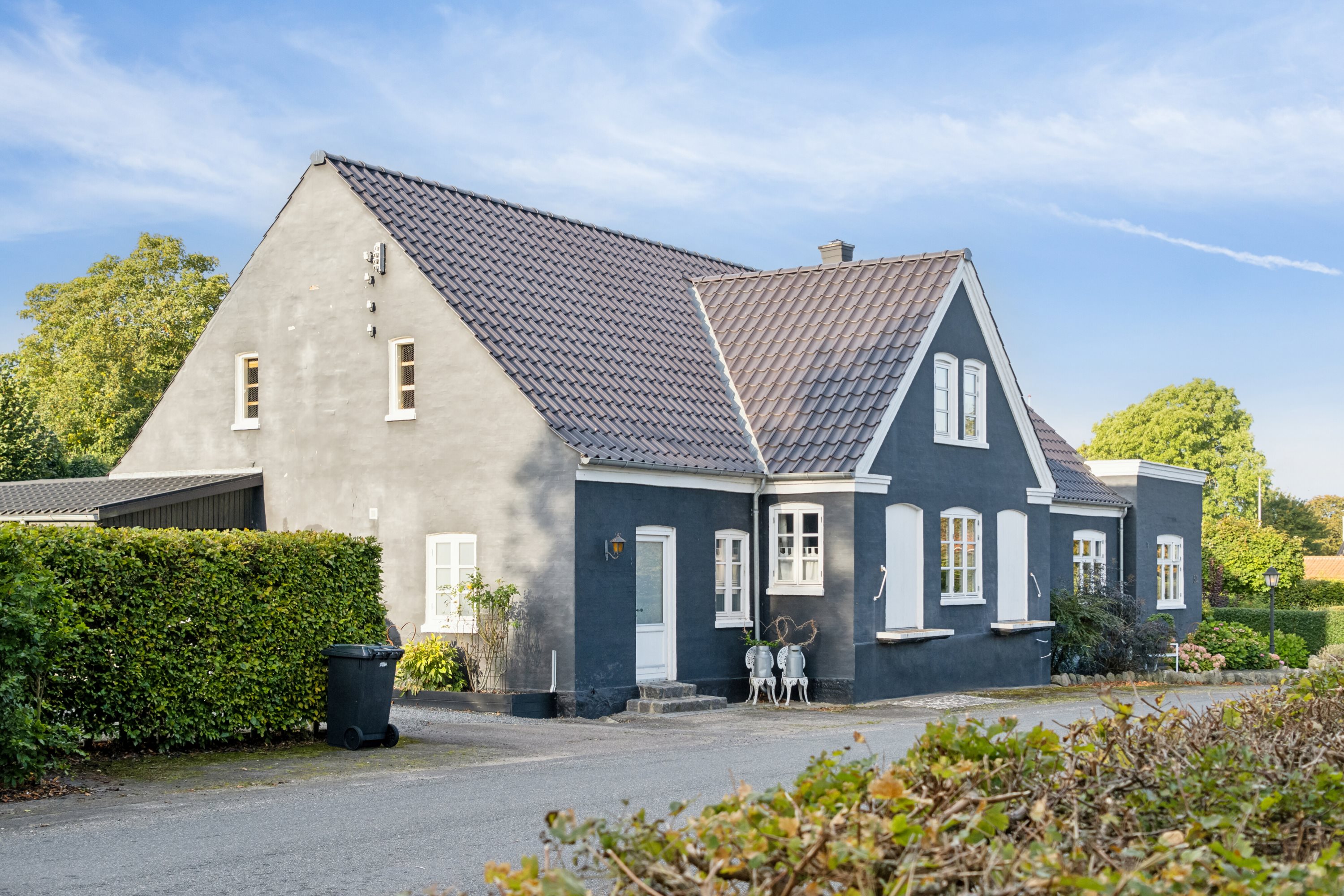 Fremhævet set fra vejen billede i fuldskærmstilstand. Billede af Krænkerupvej 50, Havrebjerg, 4200 Slagelse