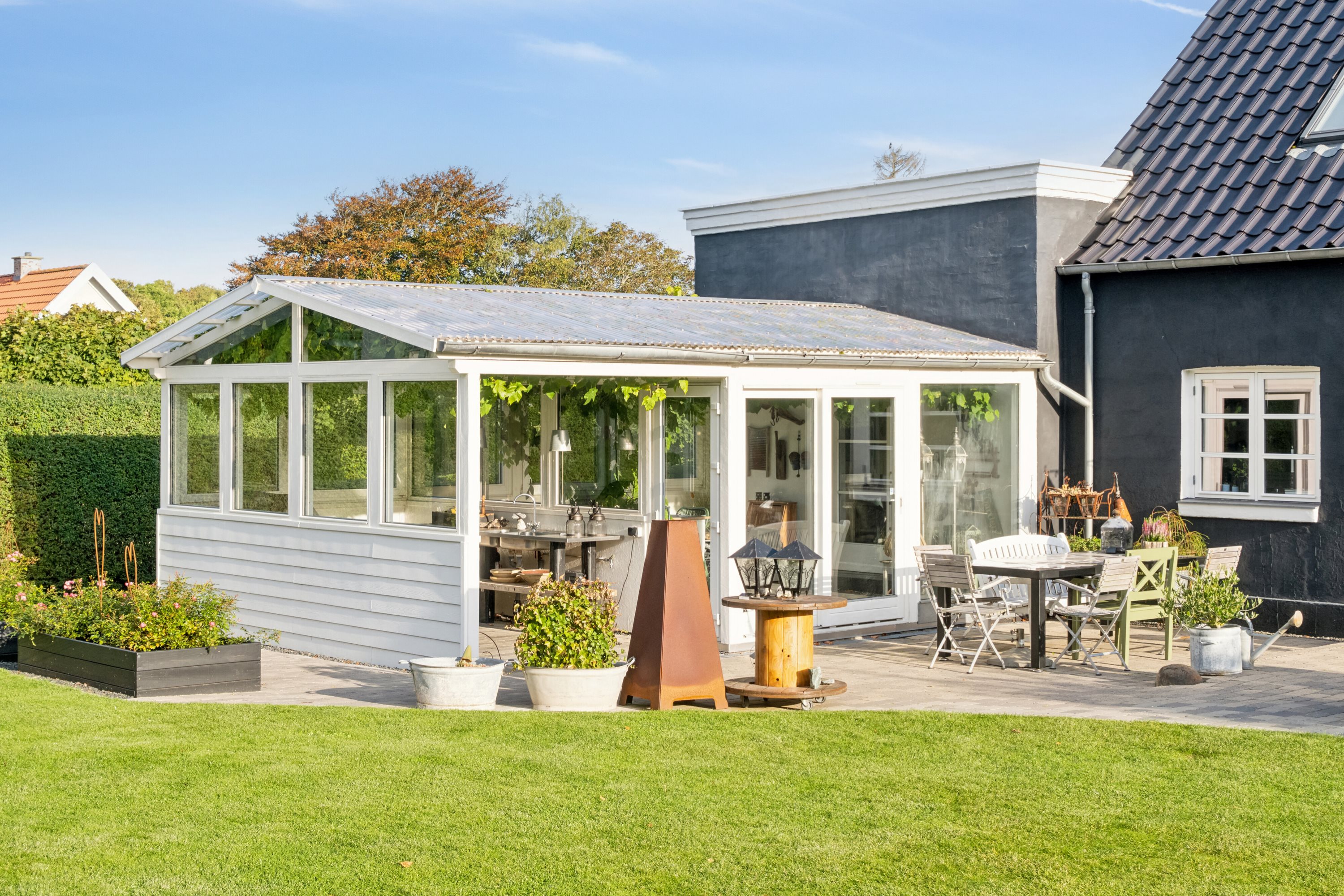 Fremhævet udendørs billede i fuldskærmstilstand. Billede af Krænkerupvej 50, Havrebjerg, 4200 Slagelse