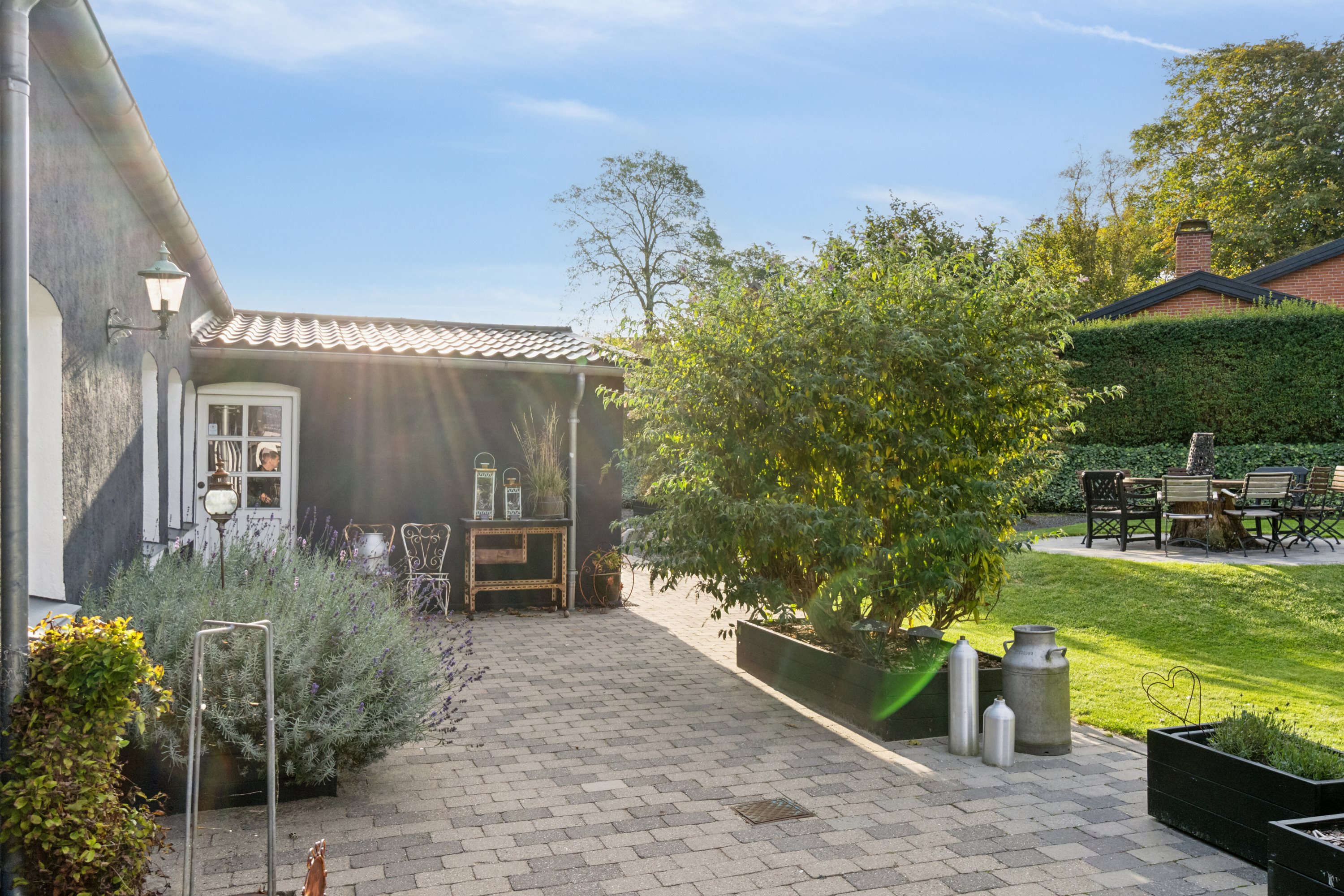 Fremhævet set fra haven billede i fuldskærmstilstand. Billede af Krænkerupvej 50, Havrebjerg, 4200 Slagelse