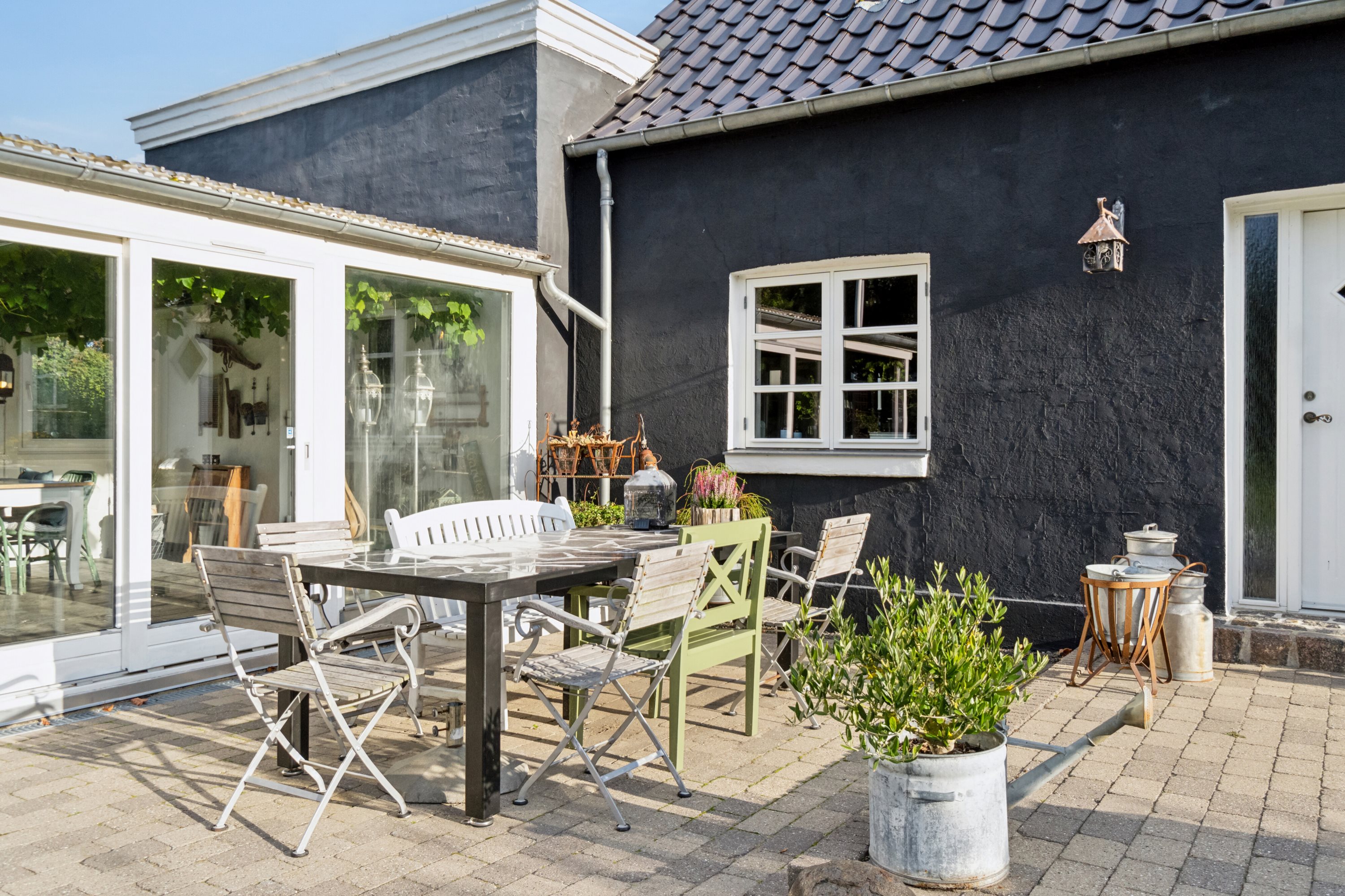 Fremhævet terrasse billede i fuldskærmstilstand. Billede af Krænkerupvej 50, Havrebjerg, 4200 Slagelse