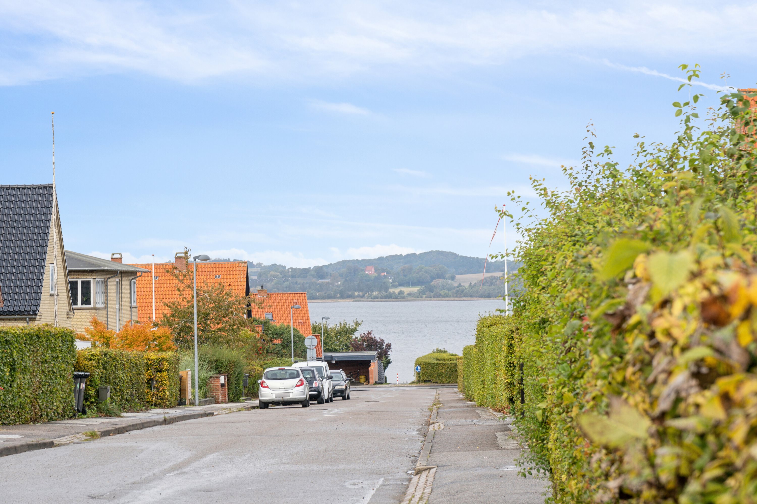 Fremhævet set fra vejen billede i fuldskærmstilstand. Billede af Kalundborgvej 100A, Allerup, 4300 Holbæk