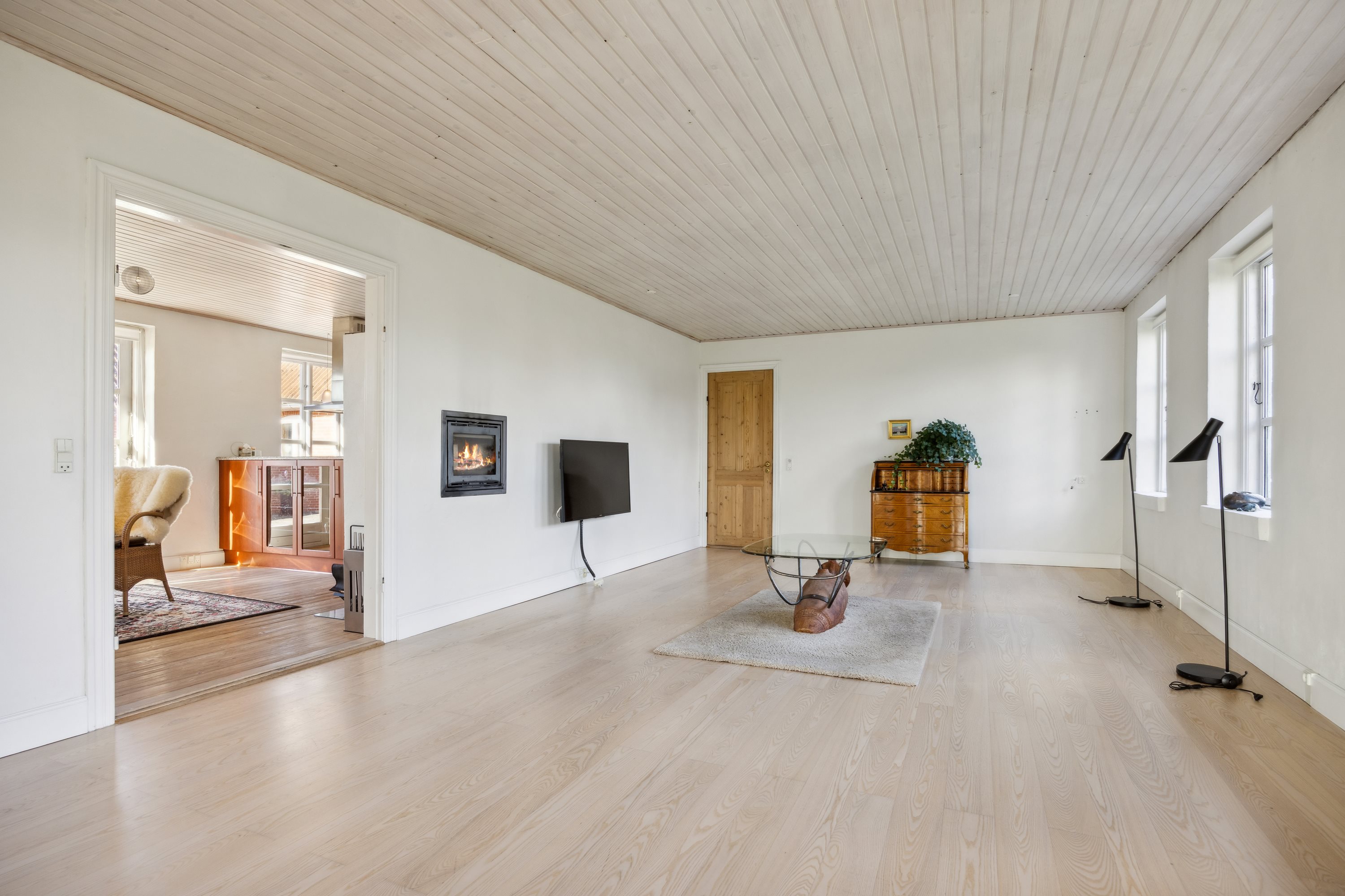 Fremhævet stue billede i fuldskærmstilstand. Billede af Knøsgårdvej 38, 9440 Aabybro