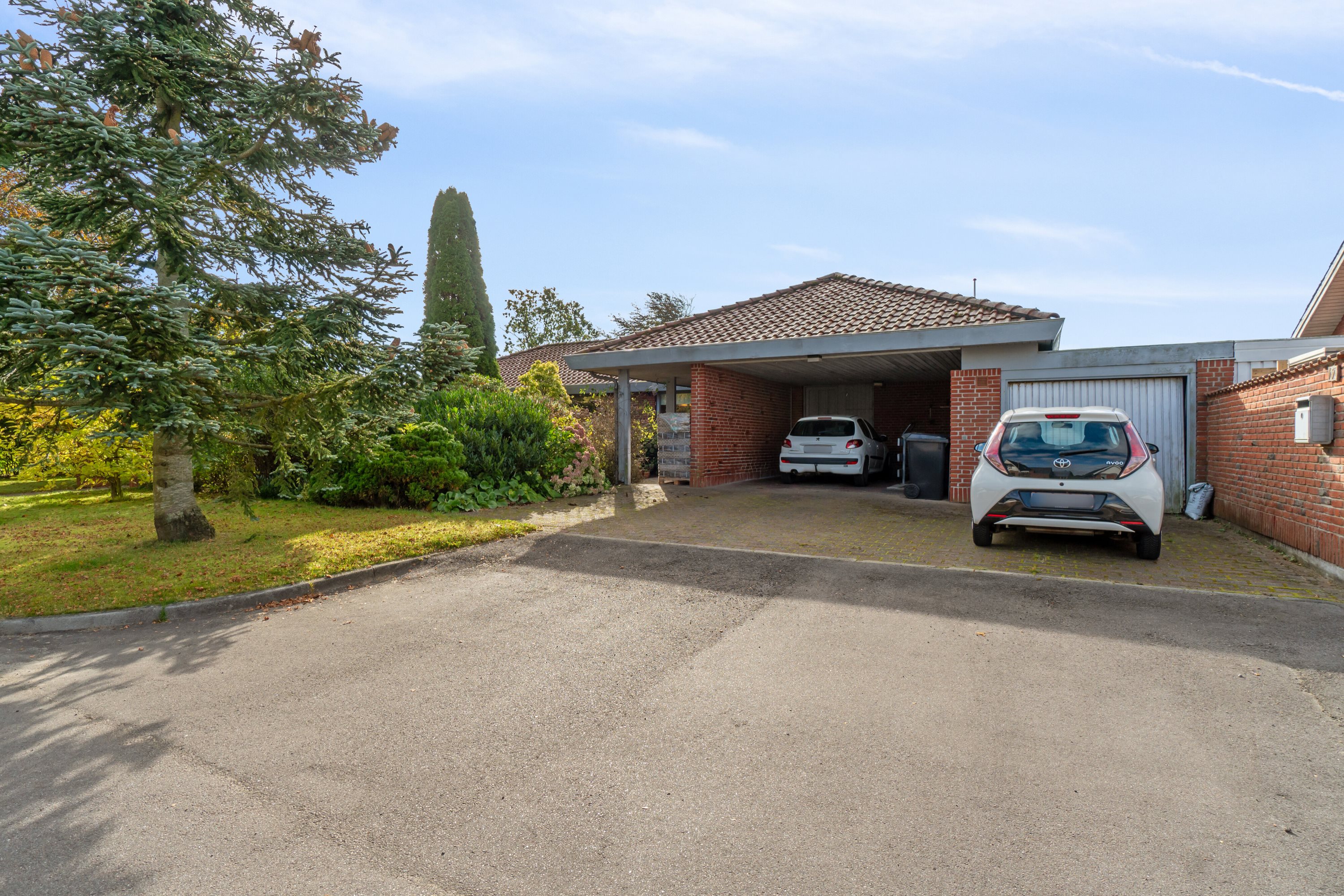 Fremhævet set fra vejen billede i fuldskærmstilstand. Billede af Bjørn Nørgårds Vej 17, 7430 Ikast