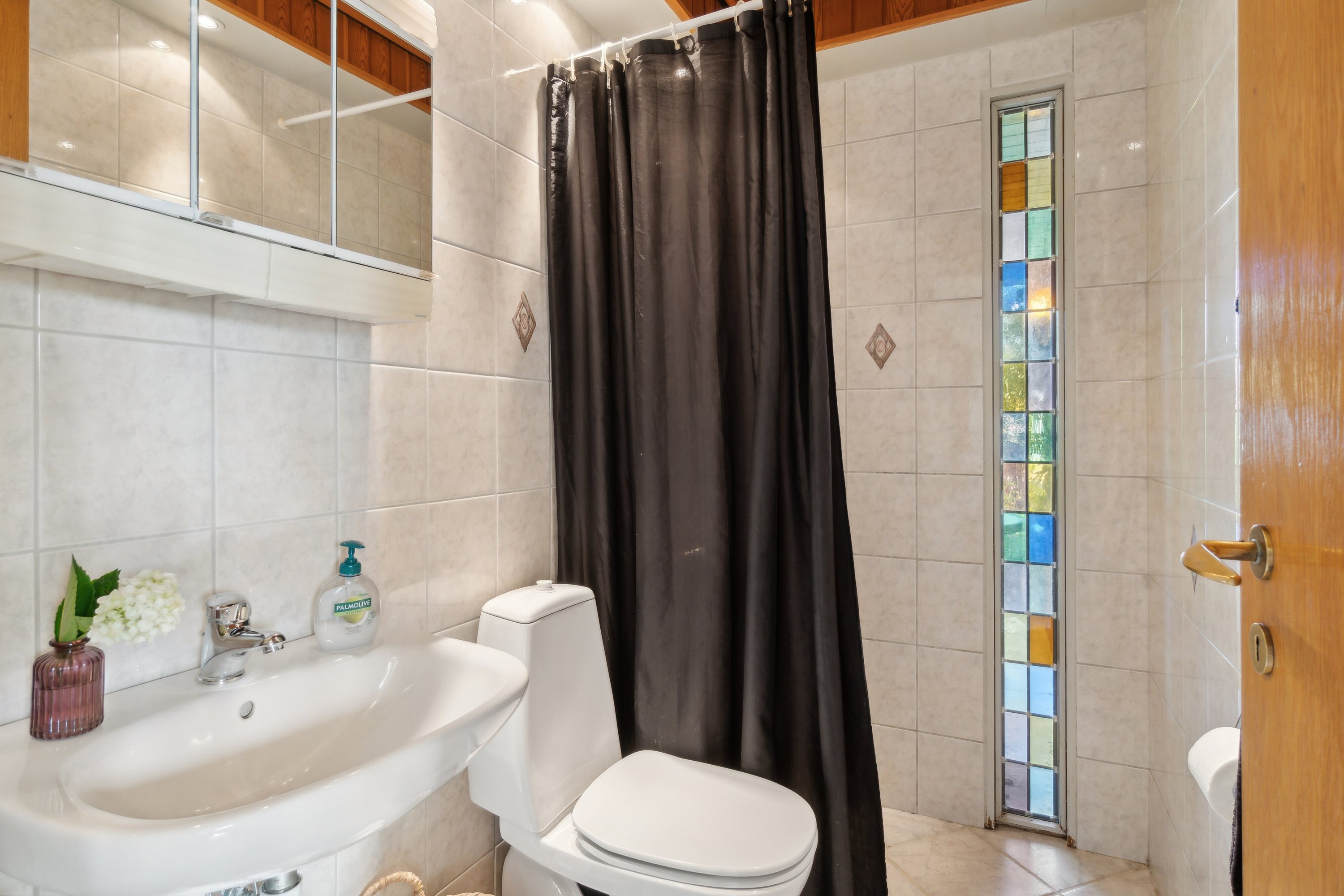 Fremhævet badeværelse billede i fuldskærmstilstand. Billede af Bjørn Nørgårds Vej 17, 7430 Ikast