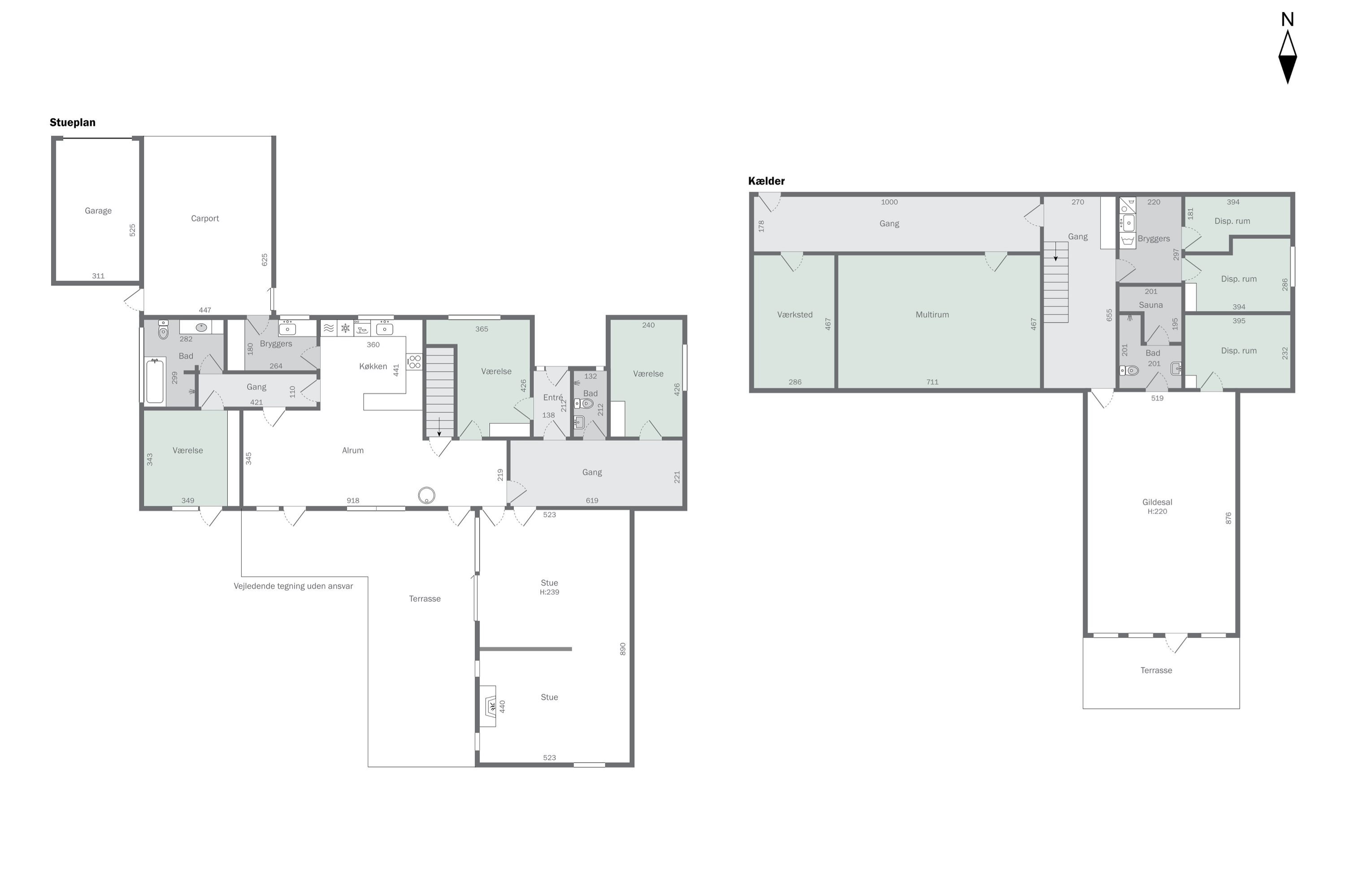 Plantegninger billede af Bjørn Nørgårds Vej 17, 7430 Ikast