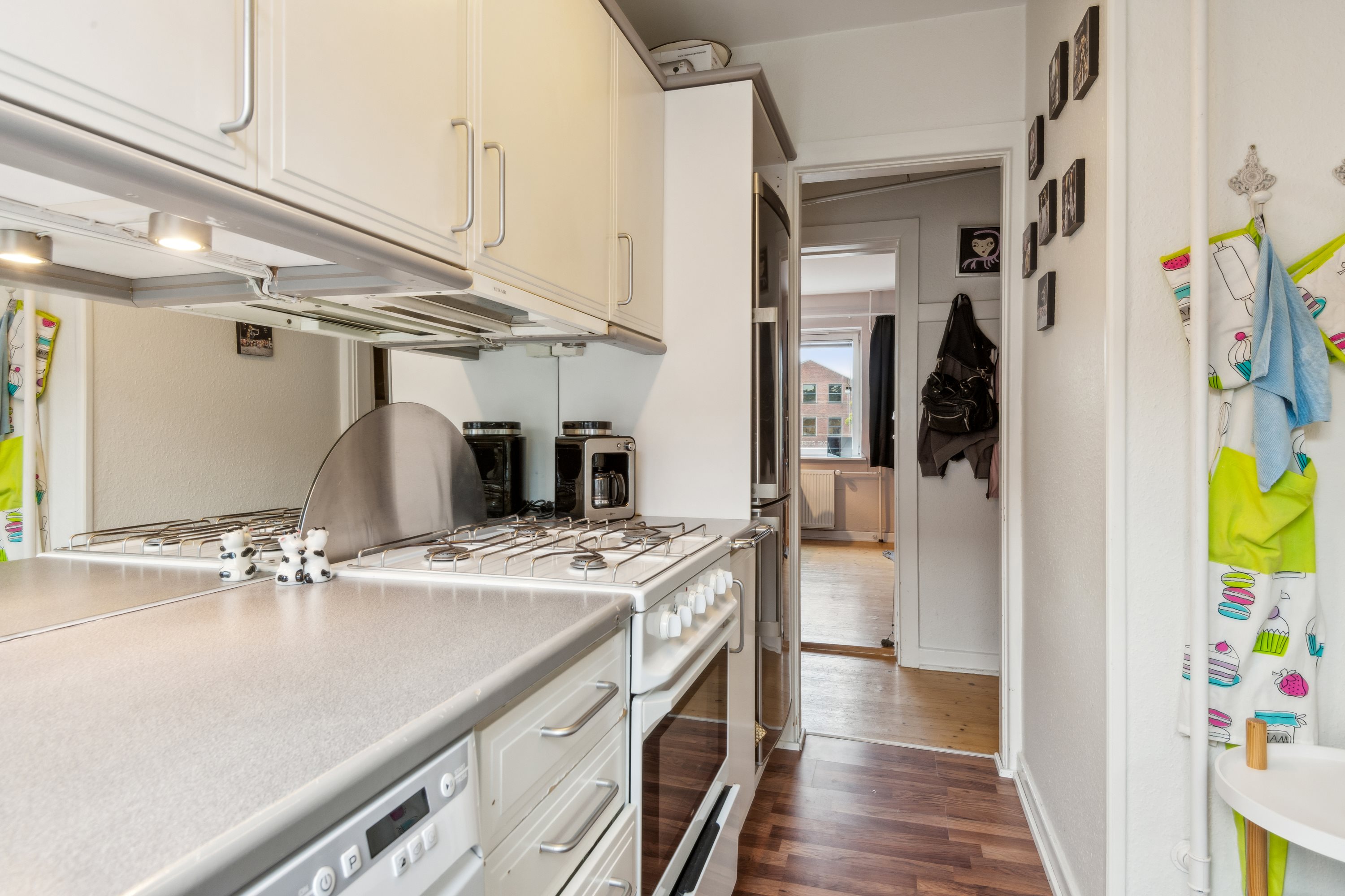 Fremhævet køkken billede i fuldskærmstilstand. Billede af Vestre Fjordvej 46, 2. th., 9000 Aalborg