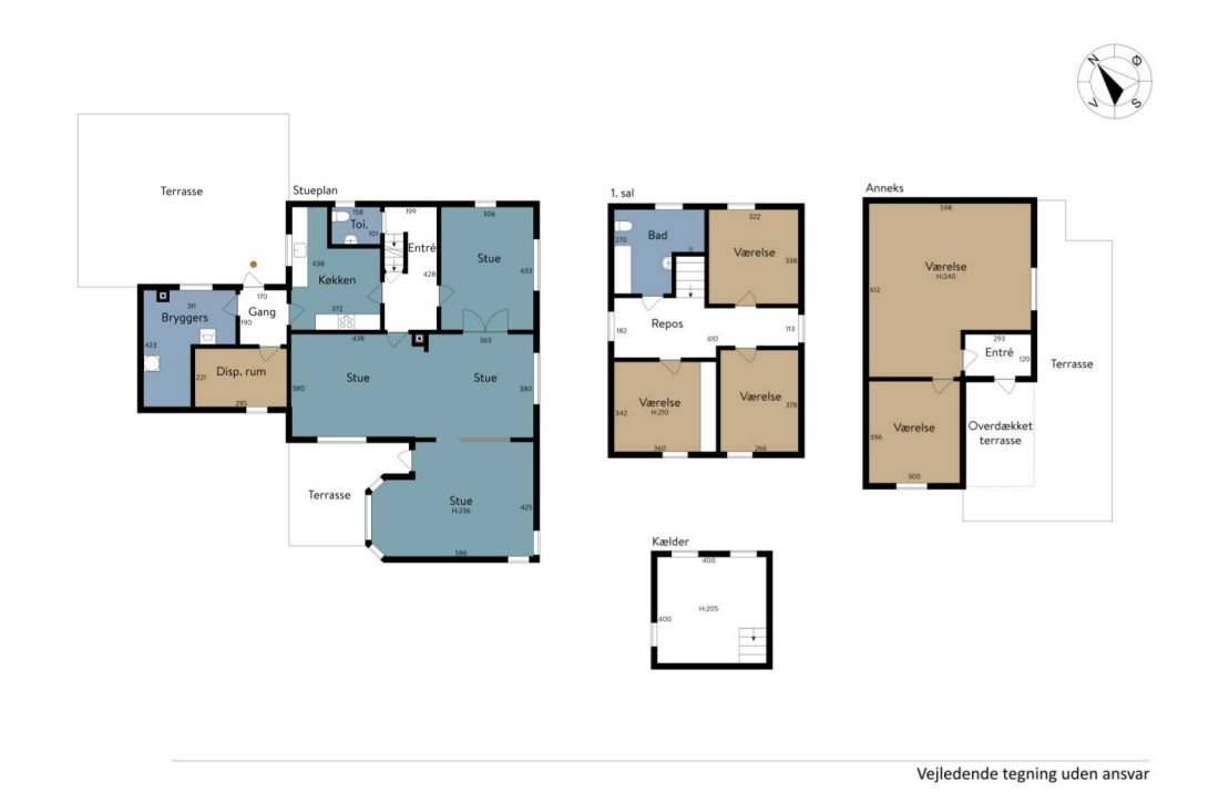 Plantegninger billede af Præstøvej 74, 4640 Faxe