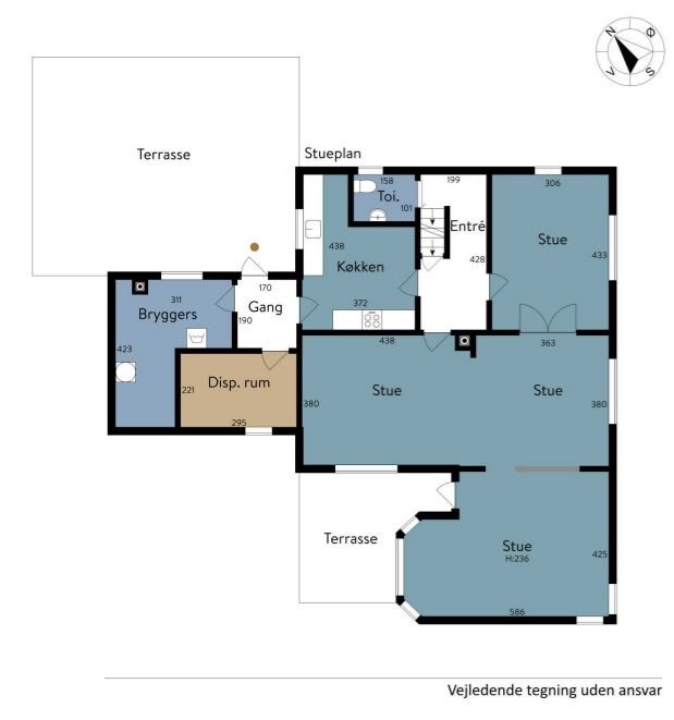 Plantegninger billede af Præstøvej 74, 4640 Faxe