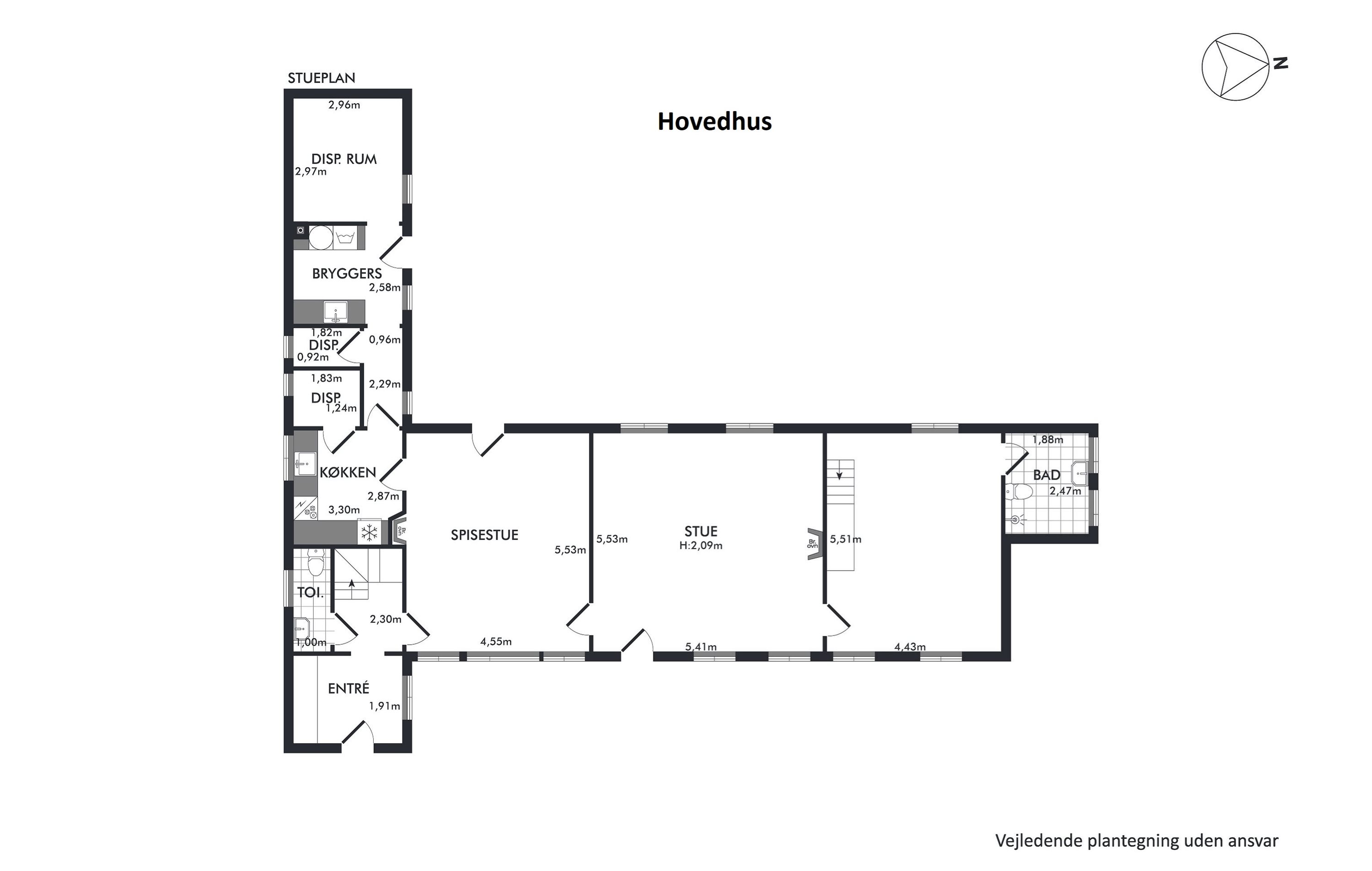 Plantegninger billede af Østre Skovvej 23, 8240 Risskov