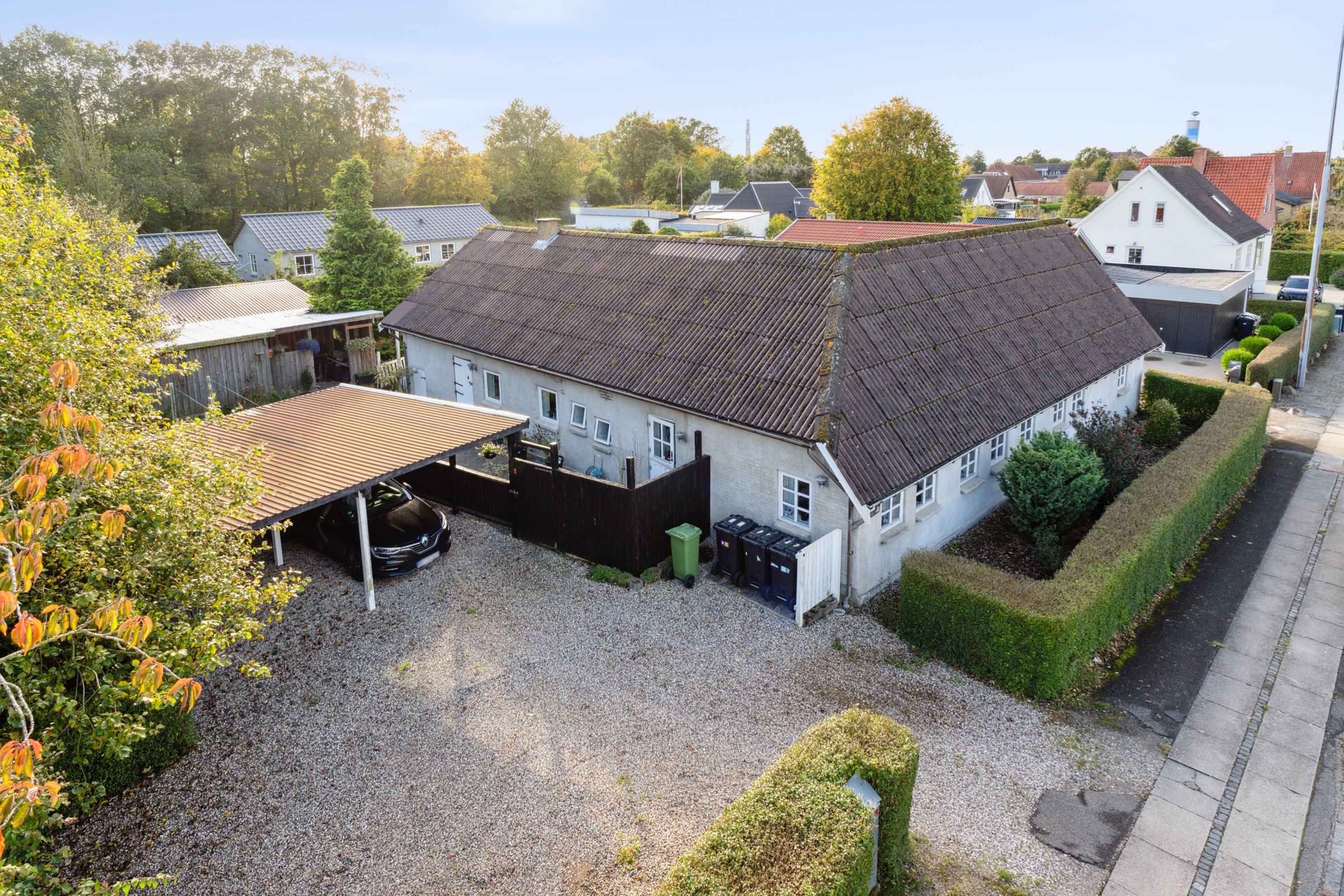 Miniaturebillede 1: luftfoto. Billede af Nyborgvej 25, 5550 Langeskov