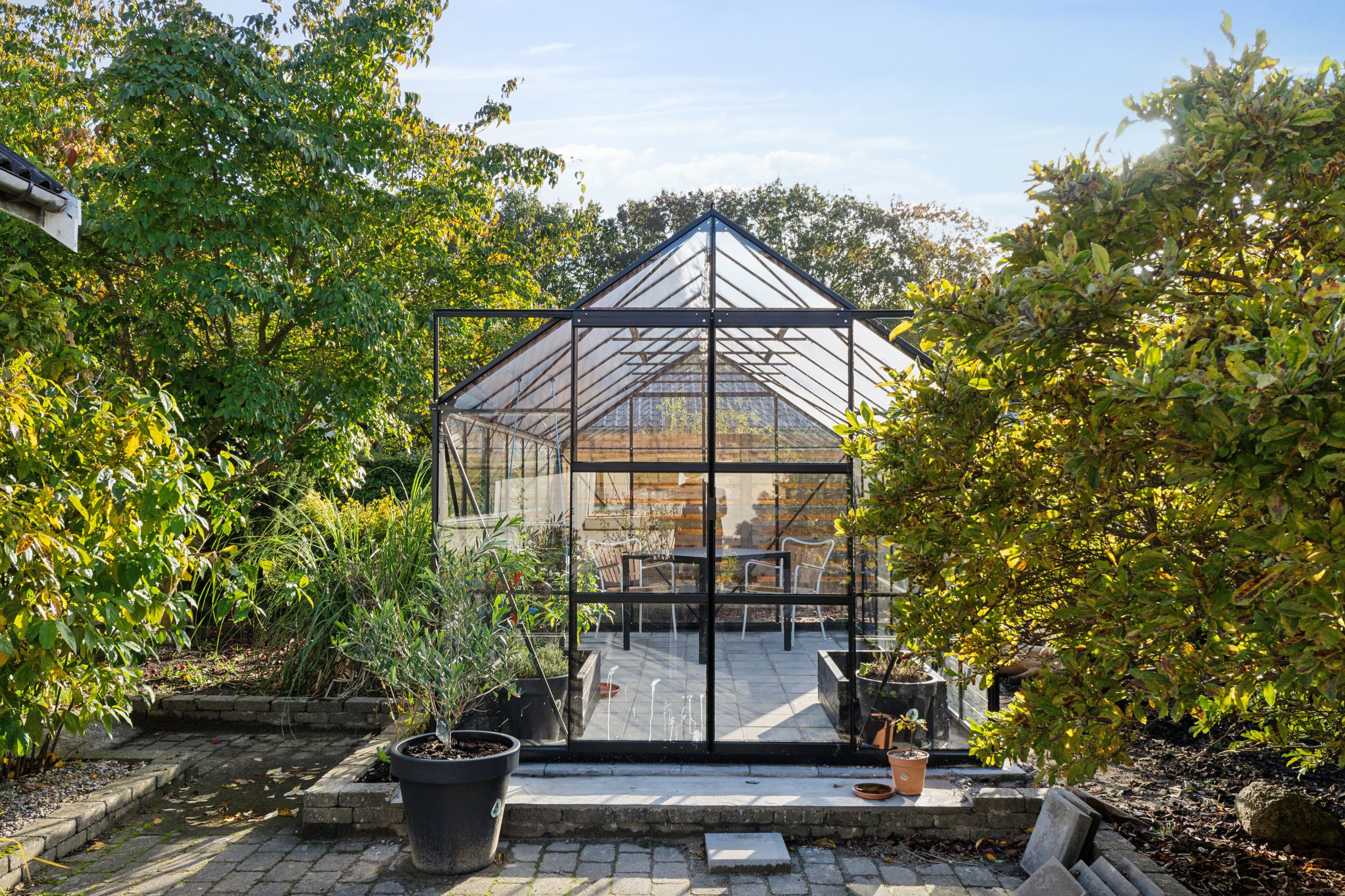 Fremhævet udestue billede i fuldskærmstilstand. Billede af Nyborgvej 25, 5550 Langeskov