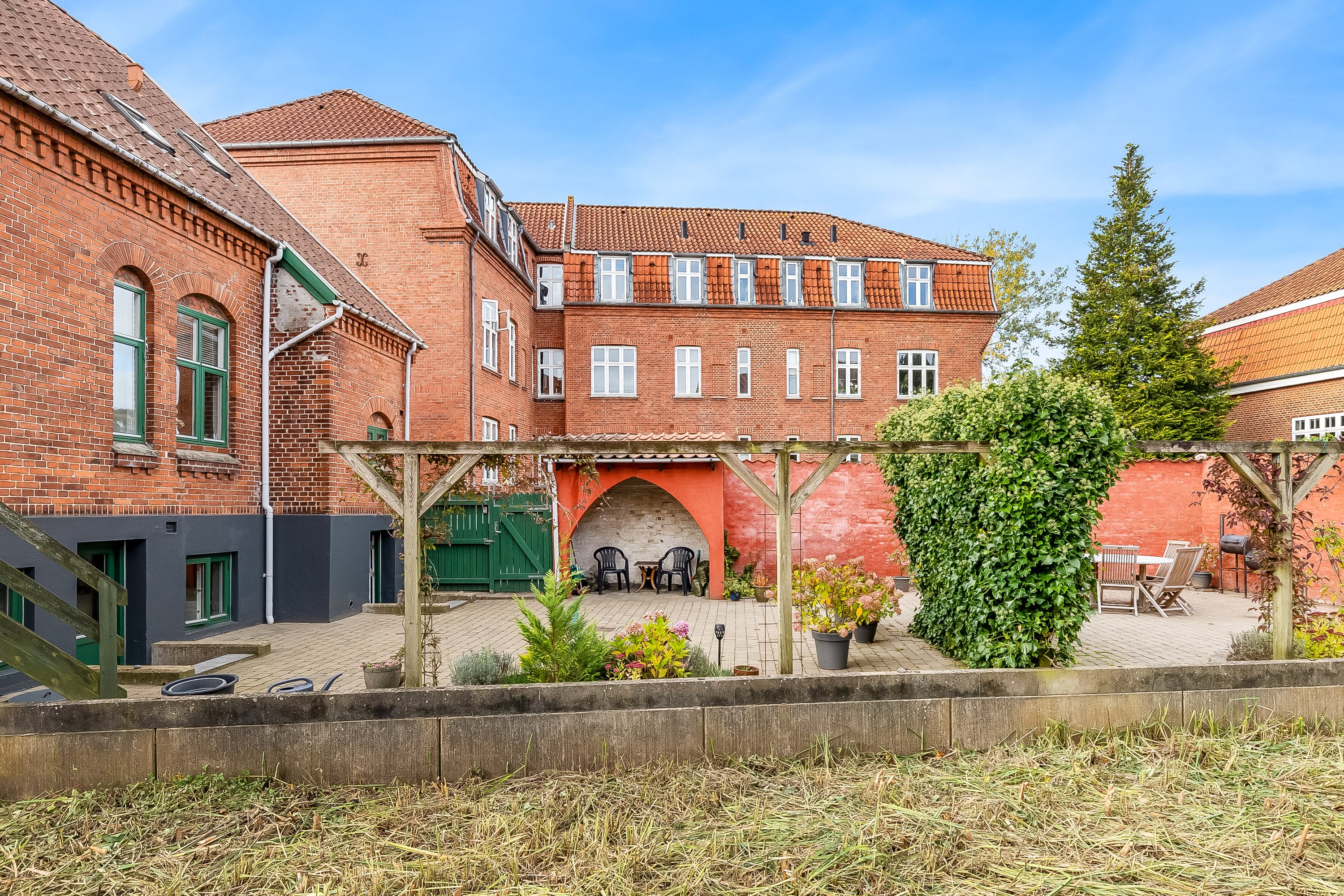 Fremhævet gårdhave billede i fuldskærmstilstand. Billede af Tønnesgade 34, Centrum, 7100 Vejle