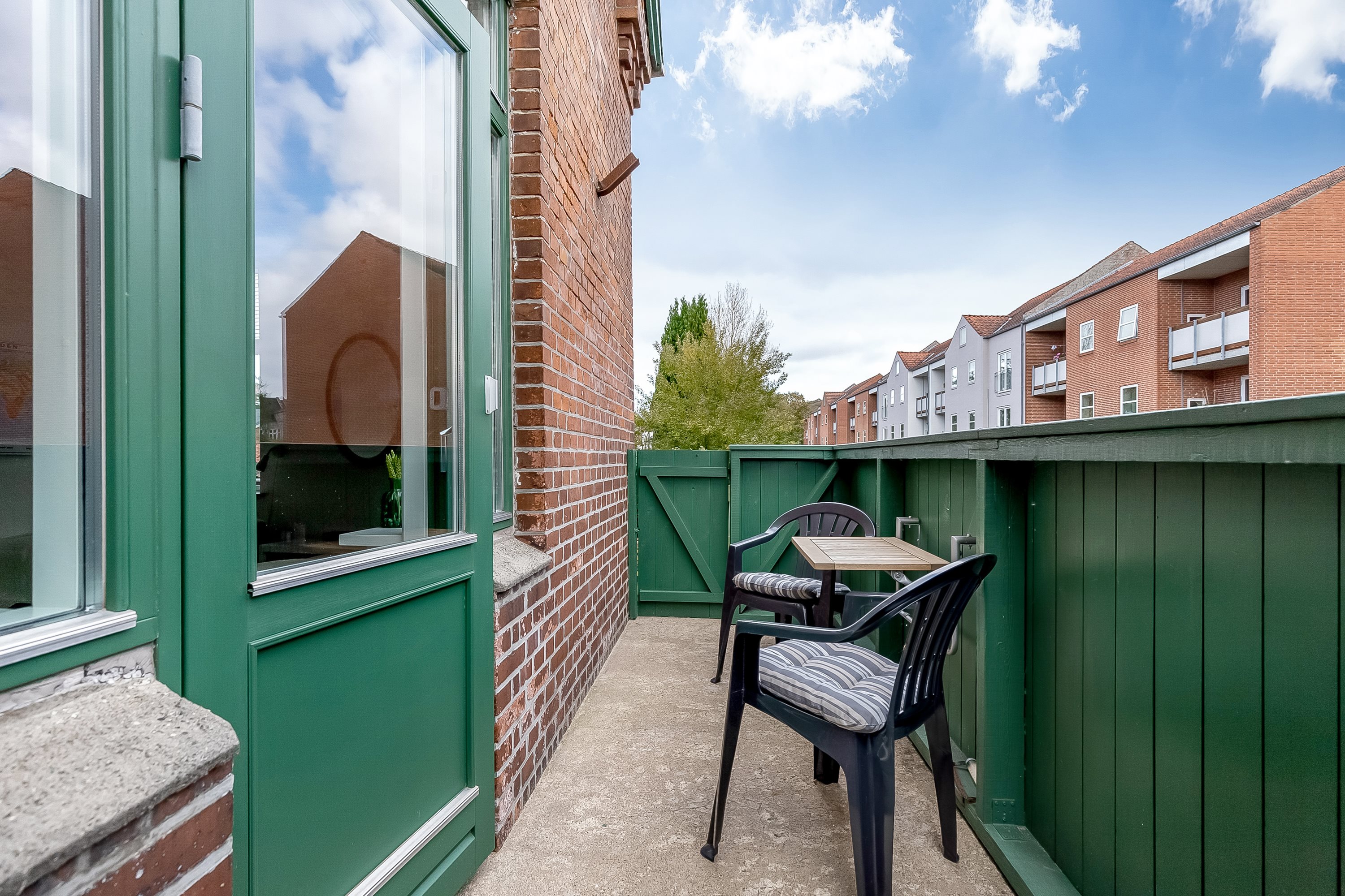 Fremhævet altan billede i fuldskærmstilstand. Billede af Tønnesgade 34, Centrum, 7100 Vejle