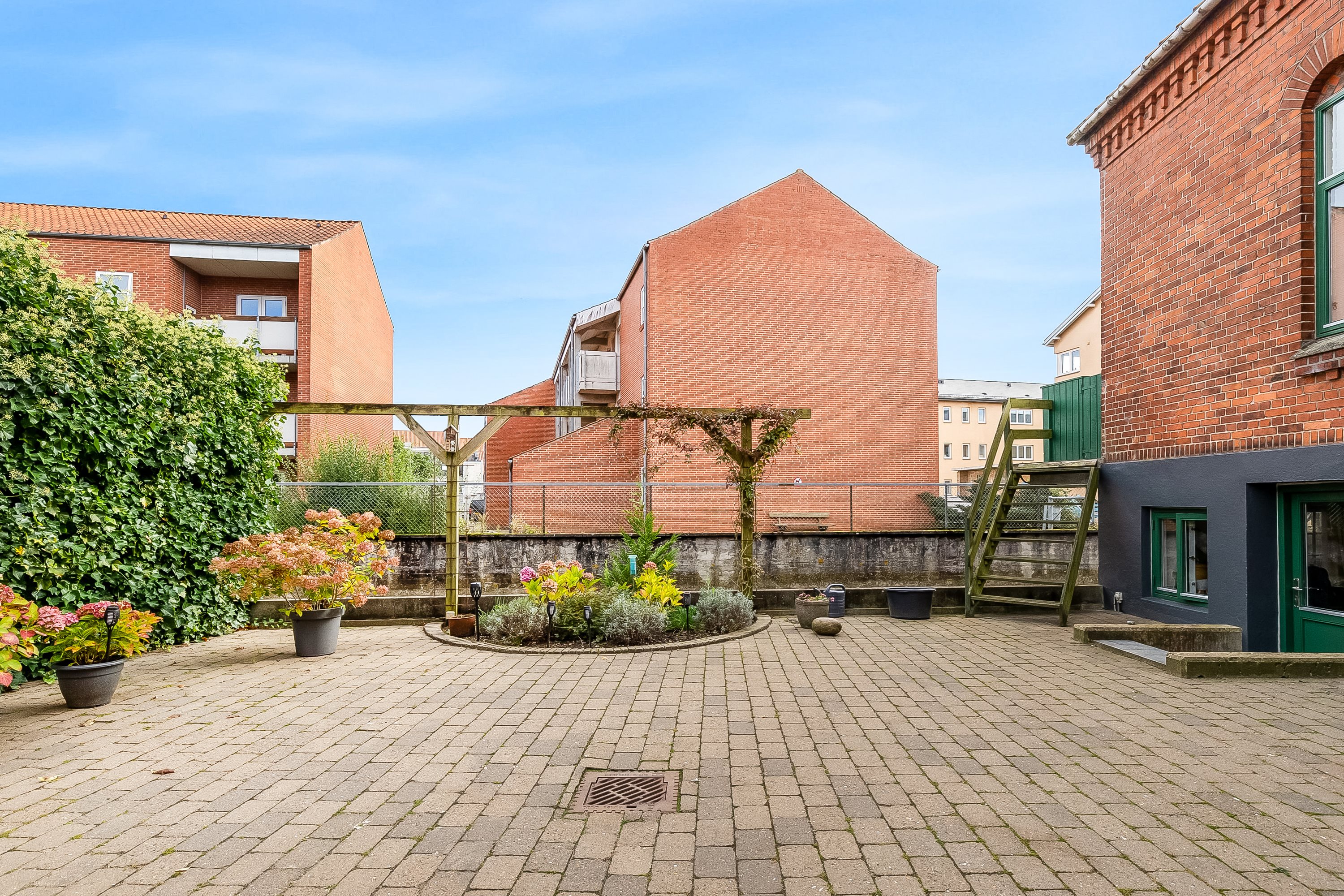 Fremhævet gårdhave billede i fuldskærmstilstand. Billede af Tønnesgade 34, Centrum, 7100 Vejle