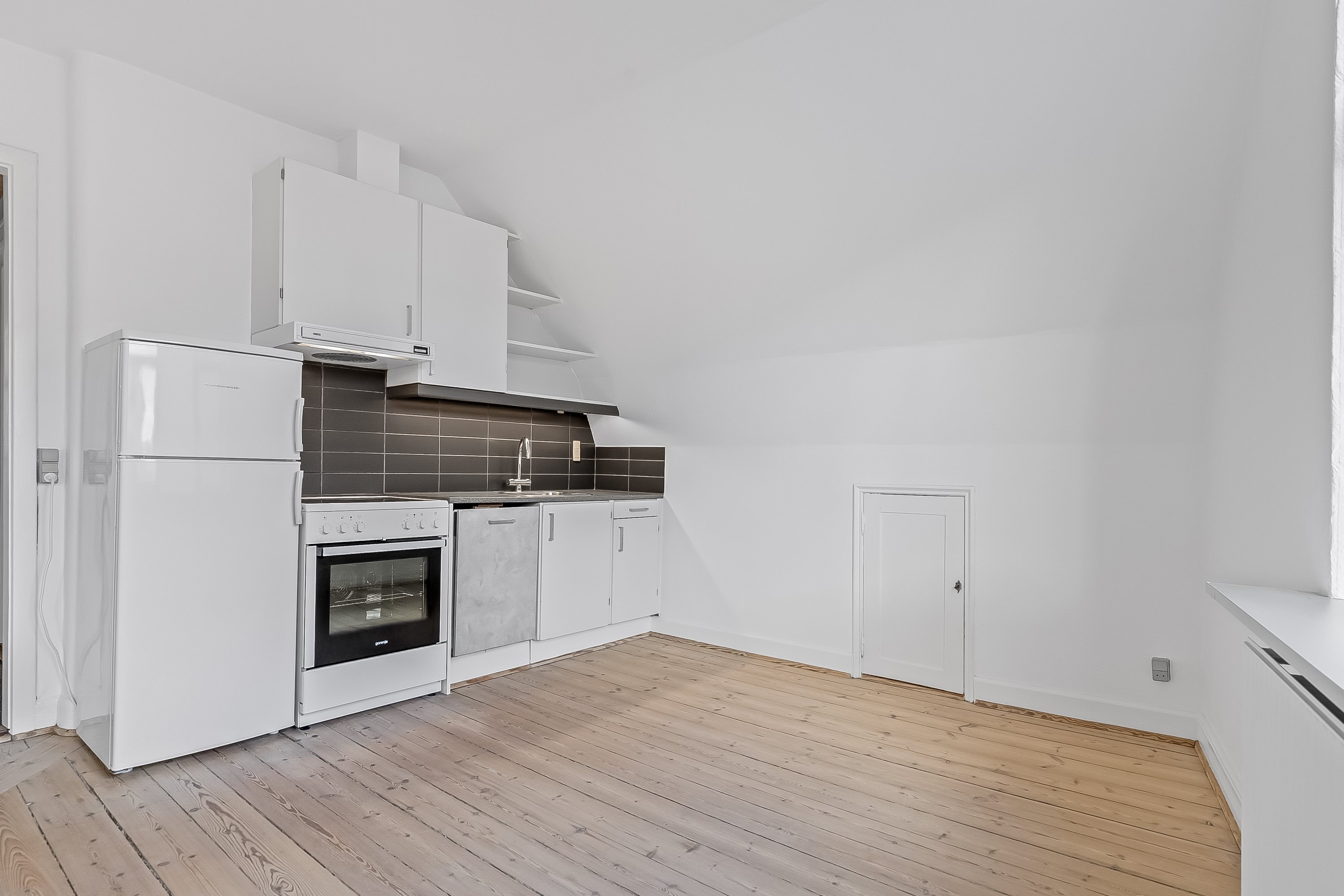 Fremhævet køkken (1. sal) billede i fuldskærmstilstand. Billede af Tønnesgade 34, Centrum, 7100 Vejle