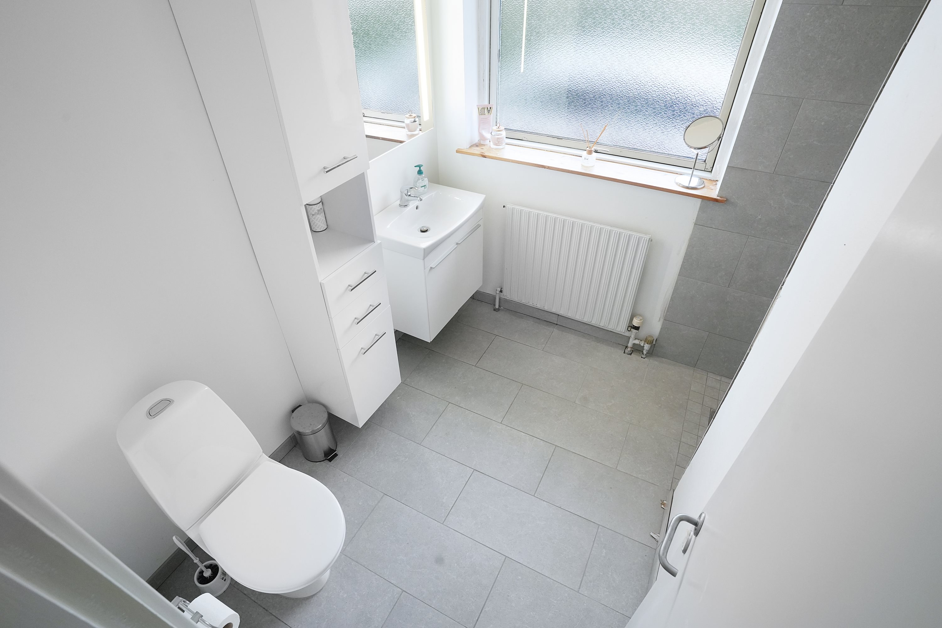 Fremhævet badeværelse billede i fuldskærmstilstand. Billede af Hyldevej 5, Solrød, 2680 Solrød Strand