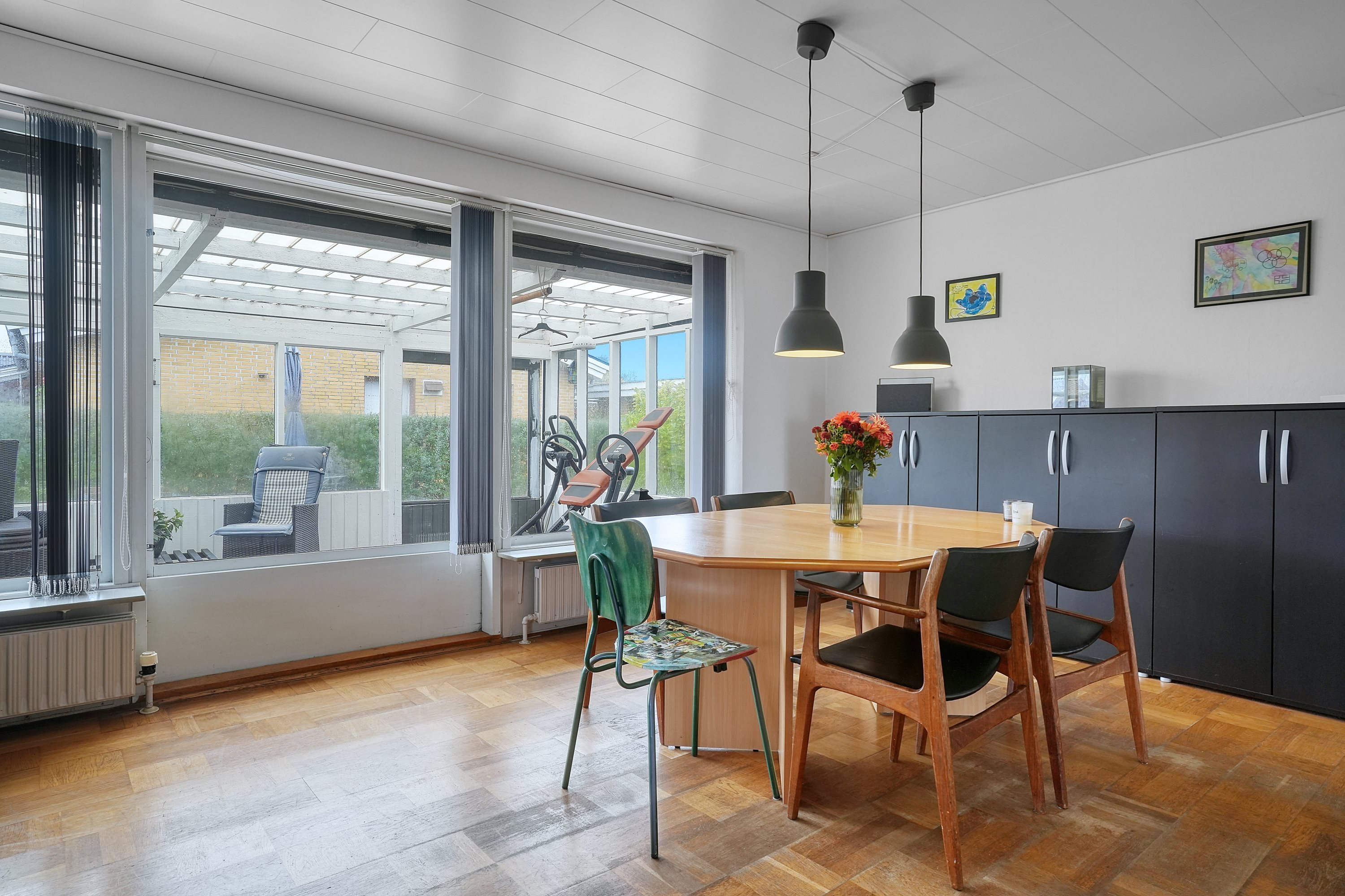 Fremhævet spisestue billede i fuldskærmstilstand. Billede af Hyldevej 5, Solrød, 2680 Solrød Strand