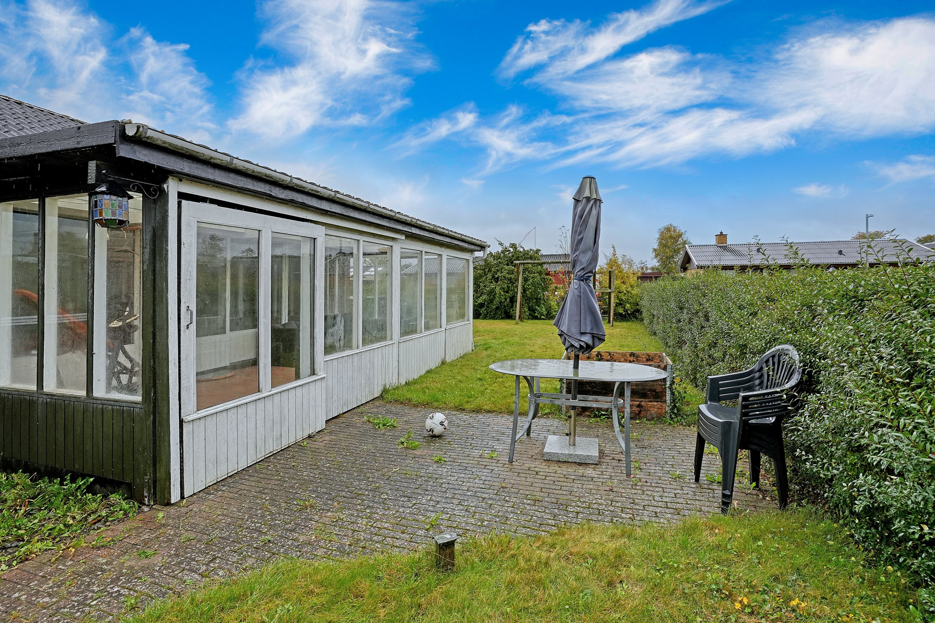 Fremhævet terrasse billede i fuldskærmstilstand. Billede af Hyldevej 5, Solrød, 2680 Solrød Strand