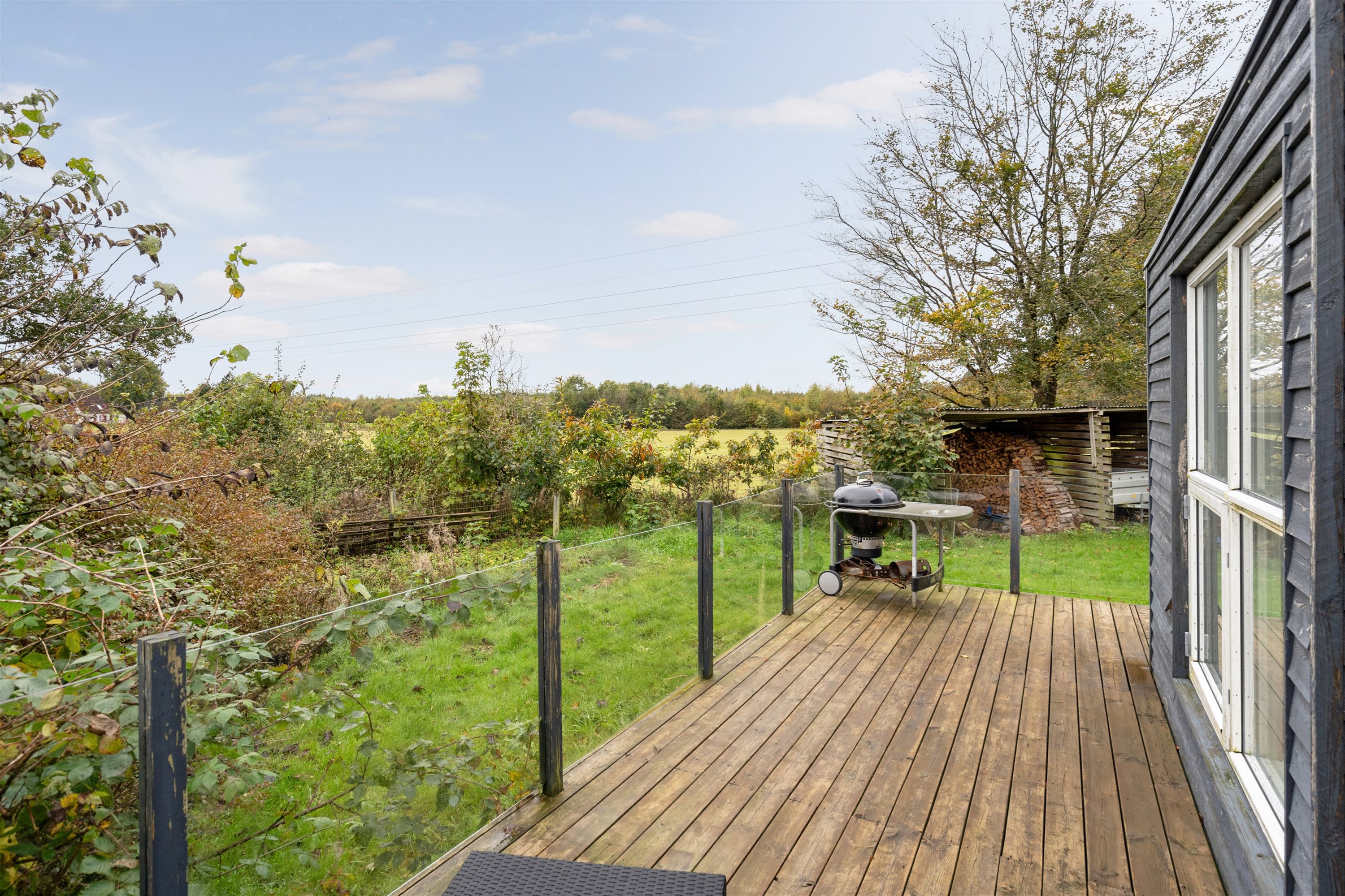 Fremhævet terrasse billede i fuldskærmstilstand. Billede af Letbækvej 31, 6862 Tistrup