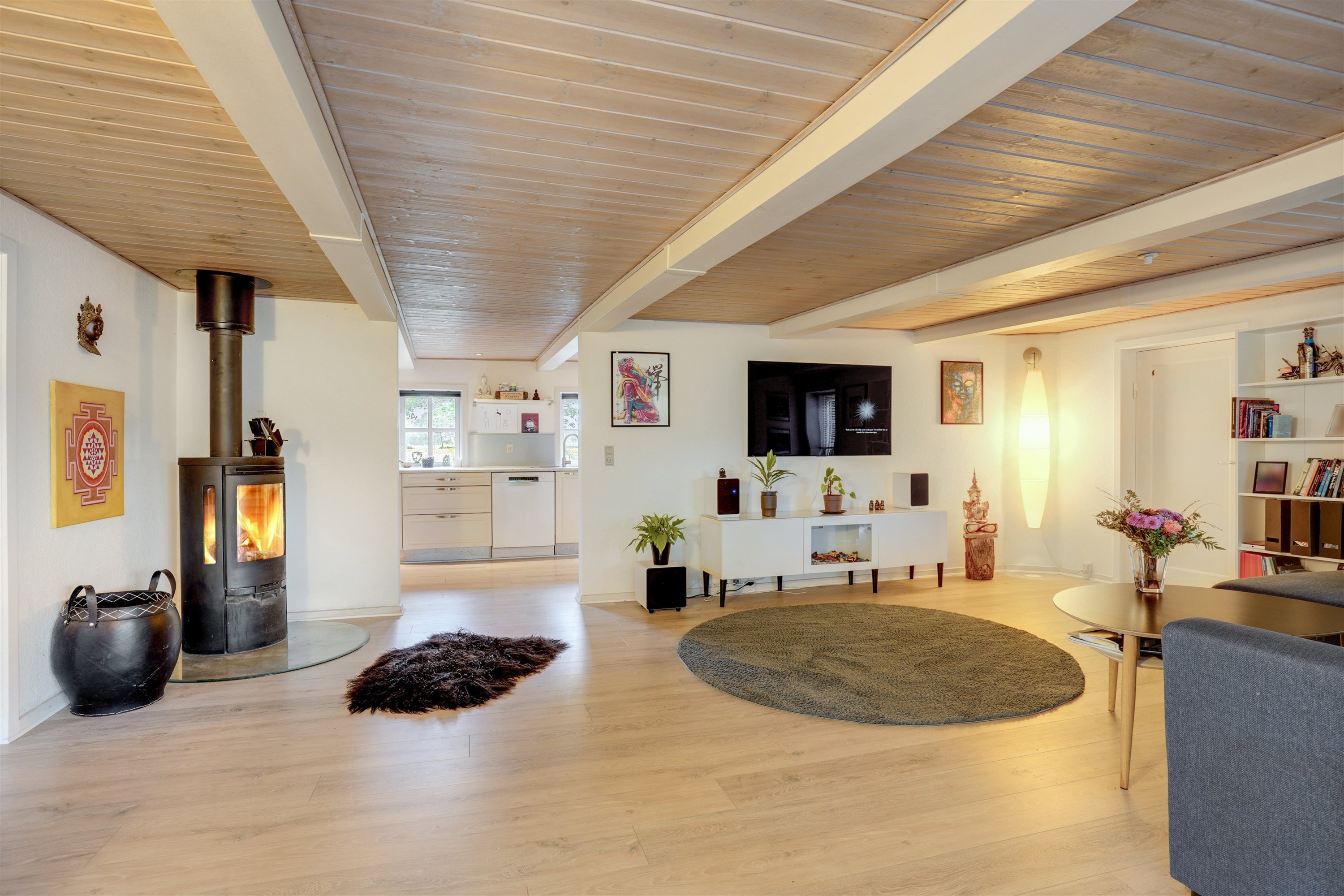 Fremhævet stue billede i fuldskærmstilstand. Billede af Letbækvej 31, 6862 Tistrup