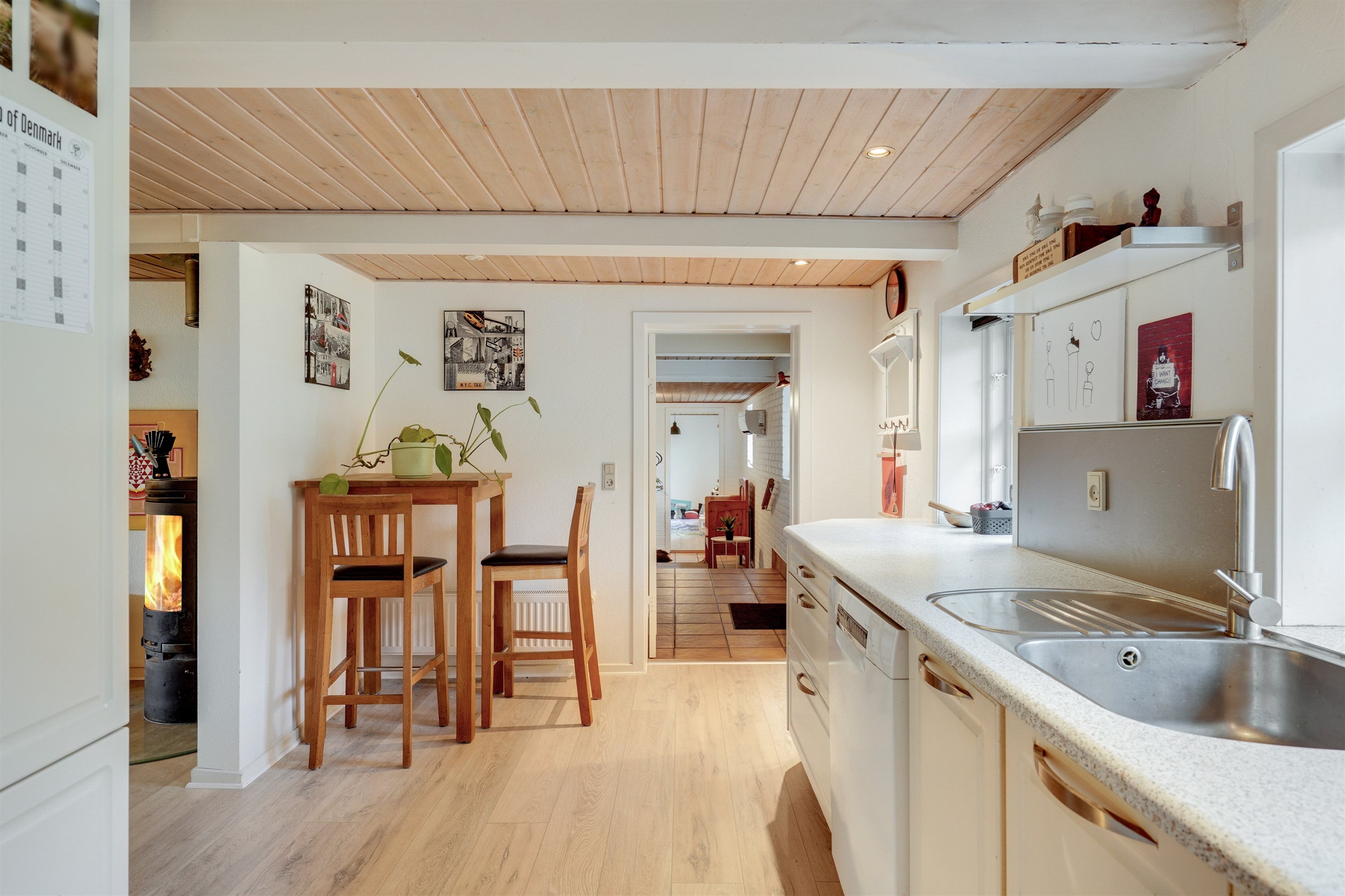 Fremhævet køkken billede i fuldskærmstilstand. Billede af Letbækvej 31, 6862 Tistrup