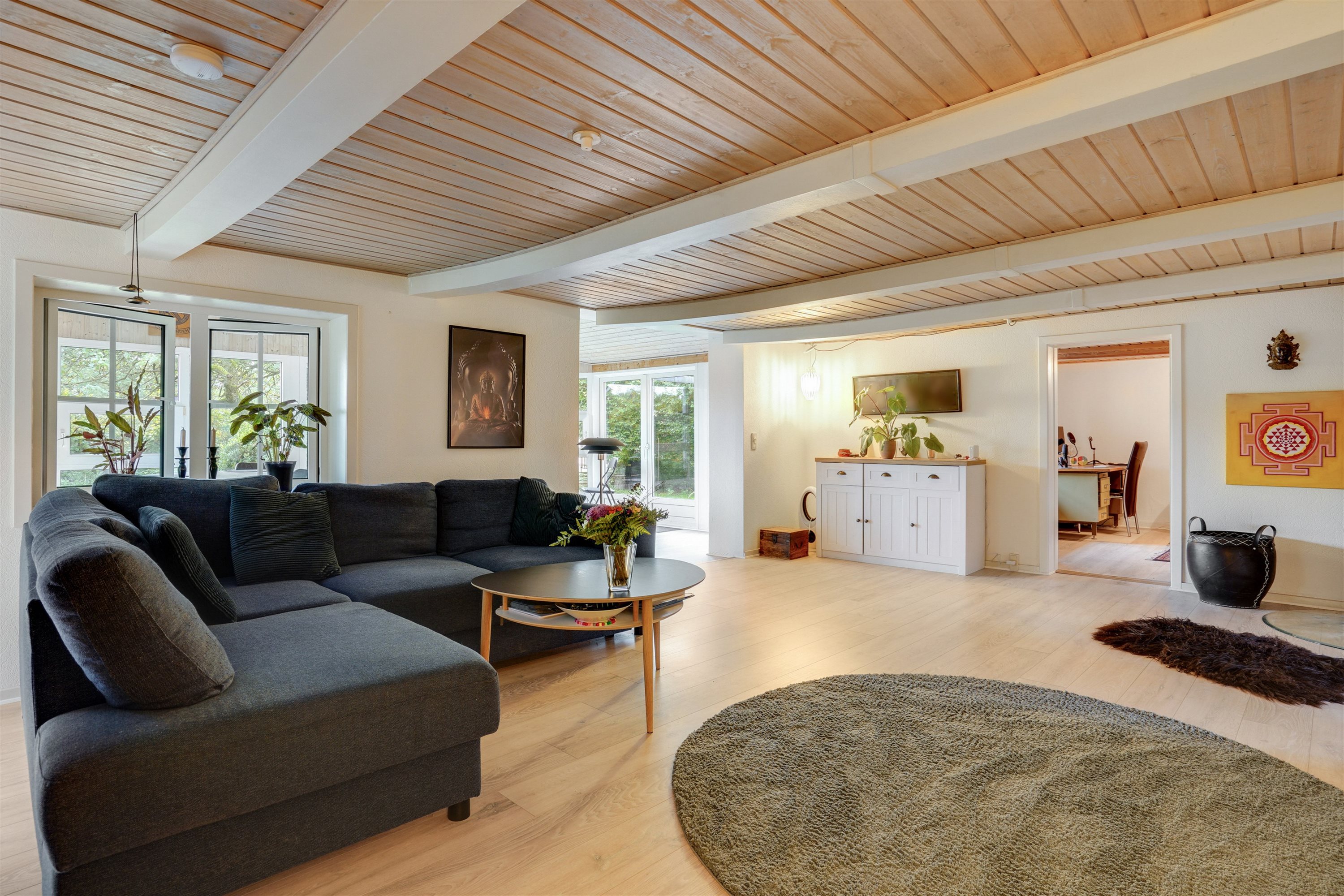 Fremhævet stue billede i fuldskærmstilstand. Billede af Letbækvej 31, 6862 Tistrup