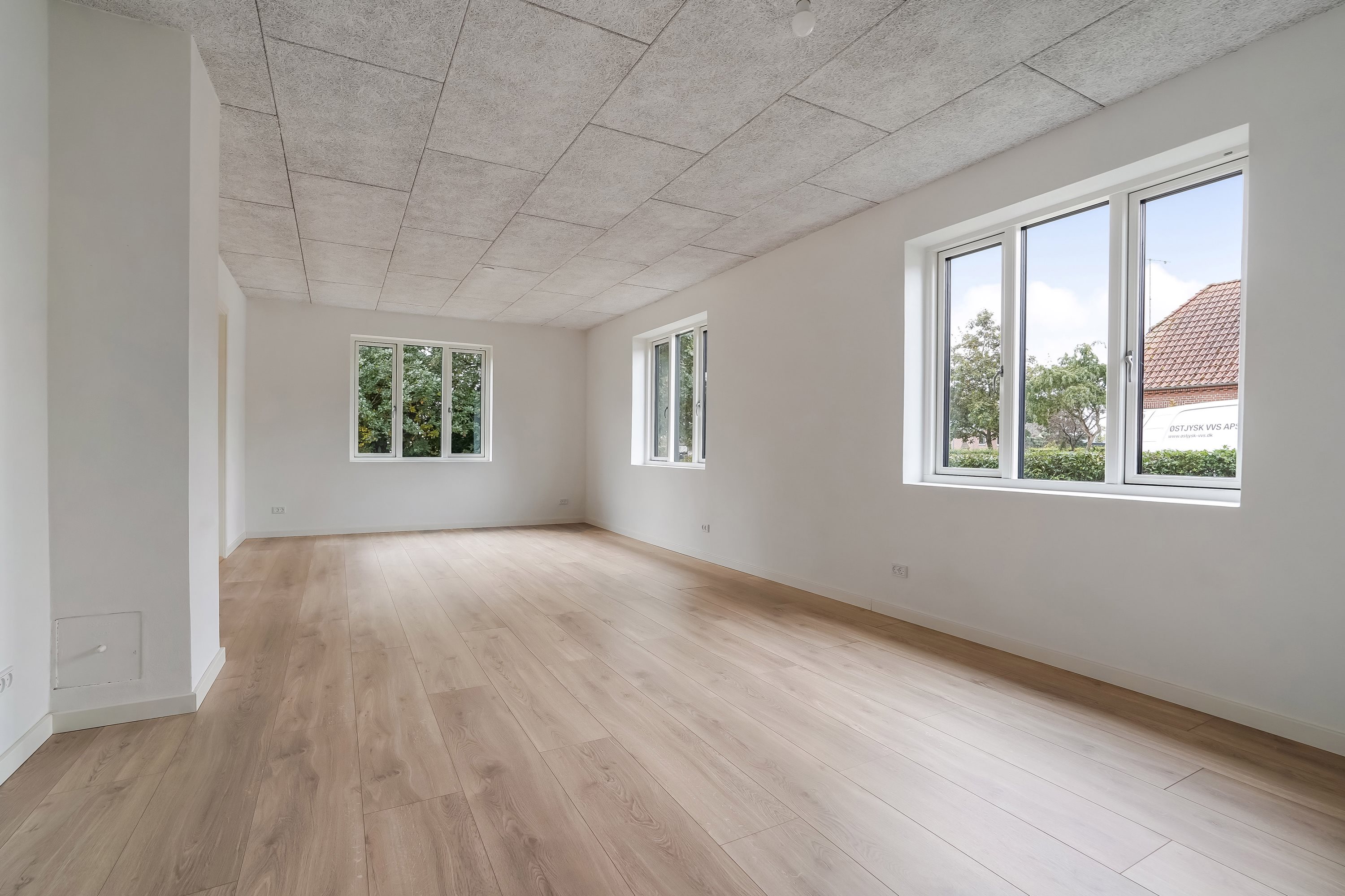 Fremhævet stue billede i fuldskærmstilstand. Billede af Åvej 31, Åstruplund, 8740 Brædstrup