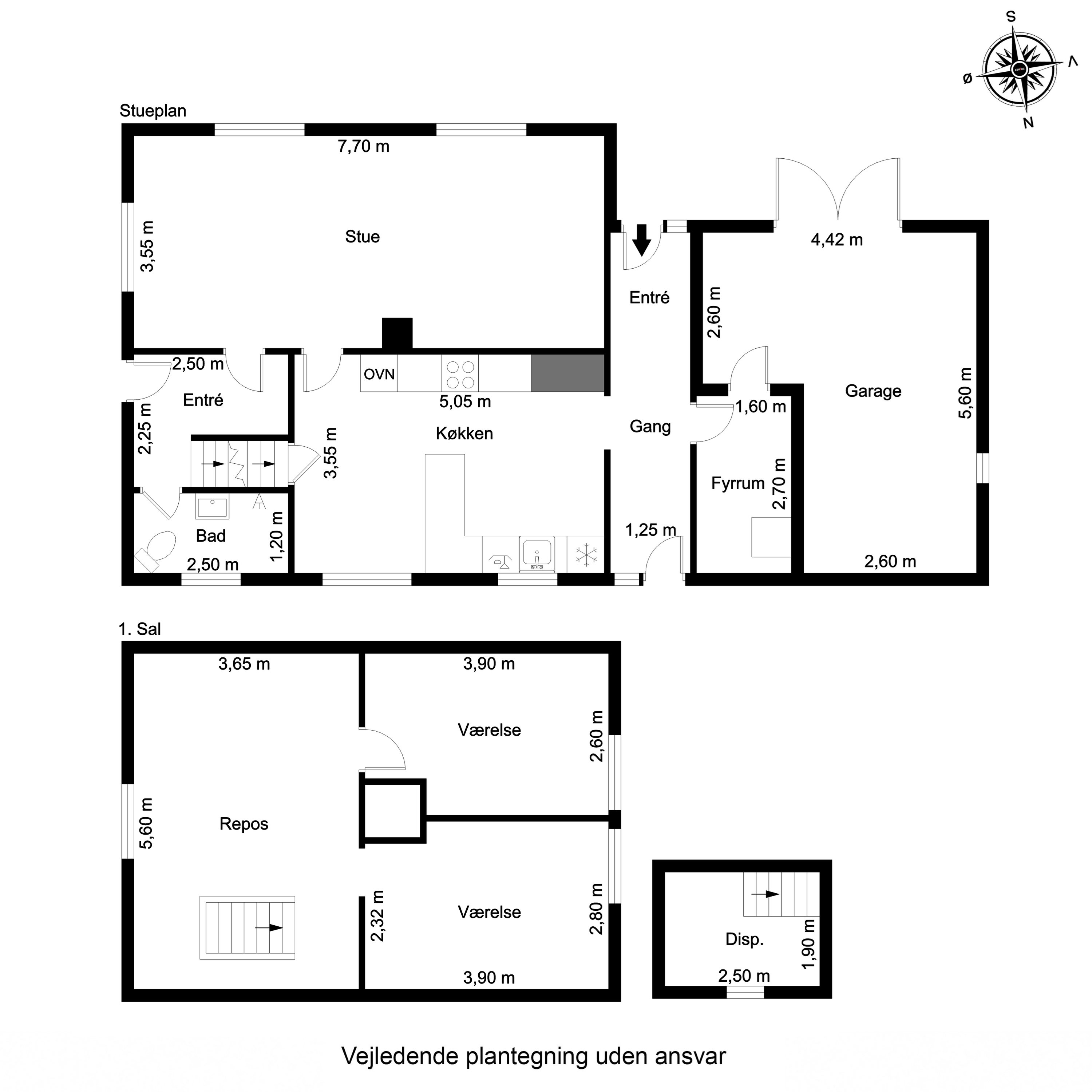 Plantegninger billede af Åvej 31, Åstruplund, 8740 Brædstrup