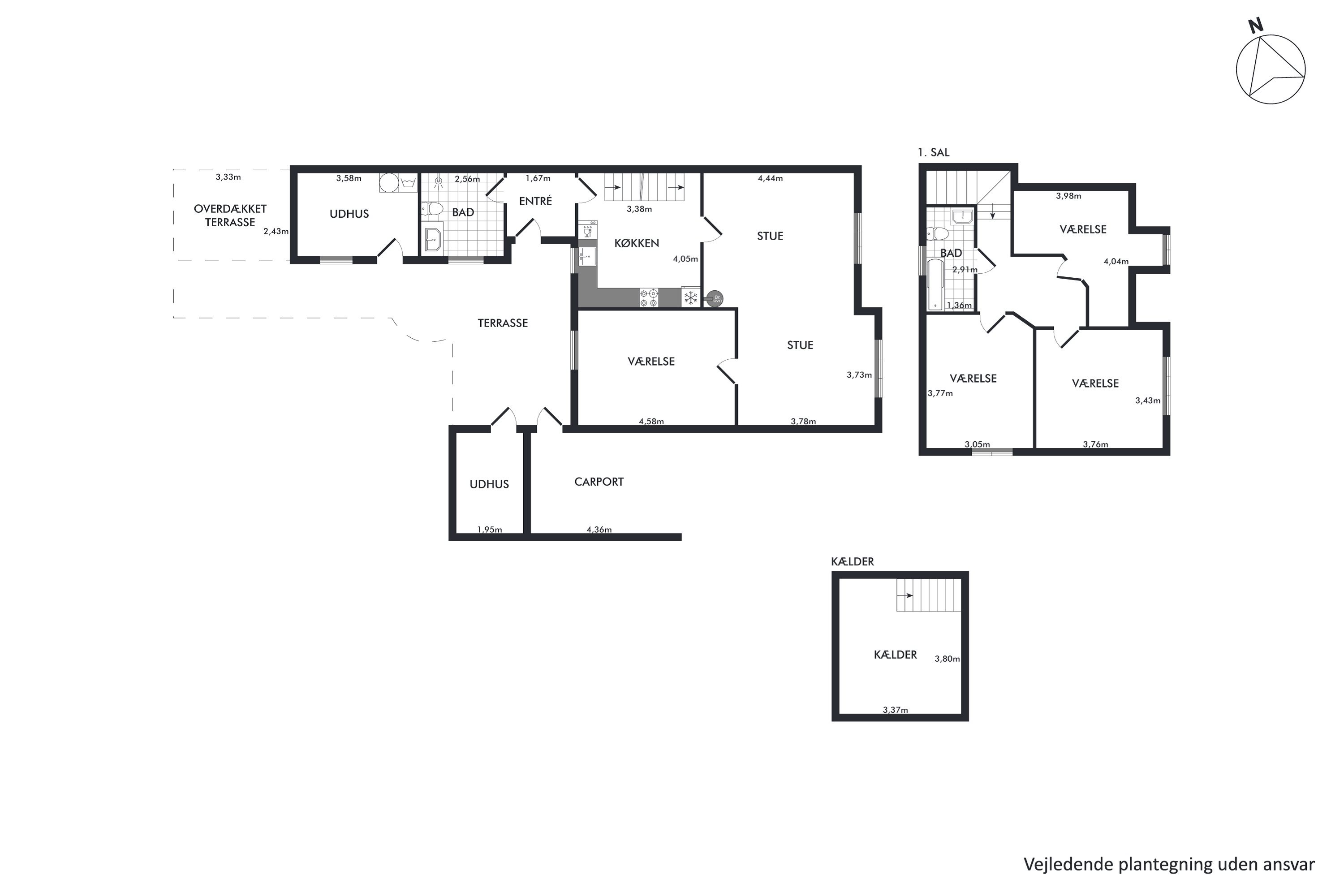 Plantegninger billede af Gothersgade 15, 8800 Viborg