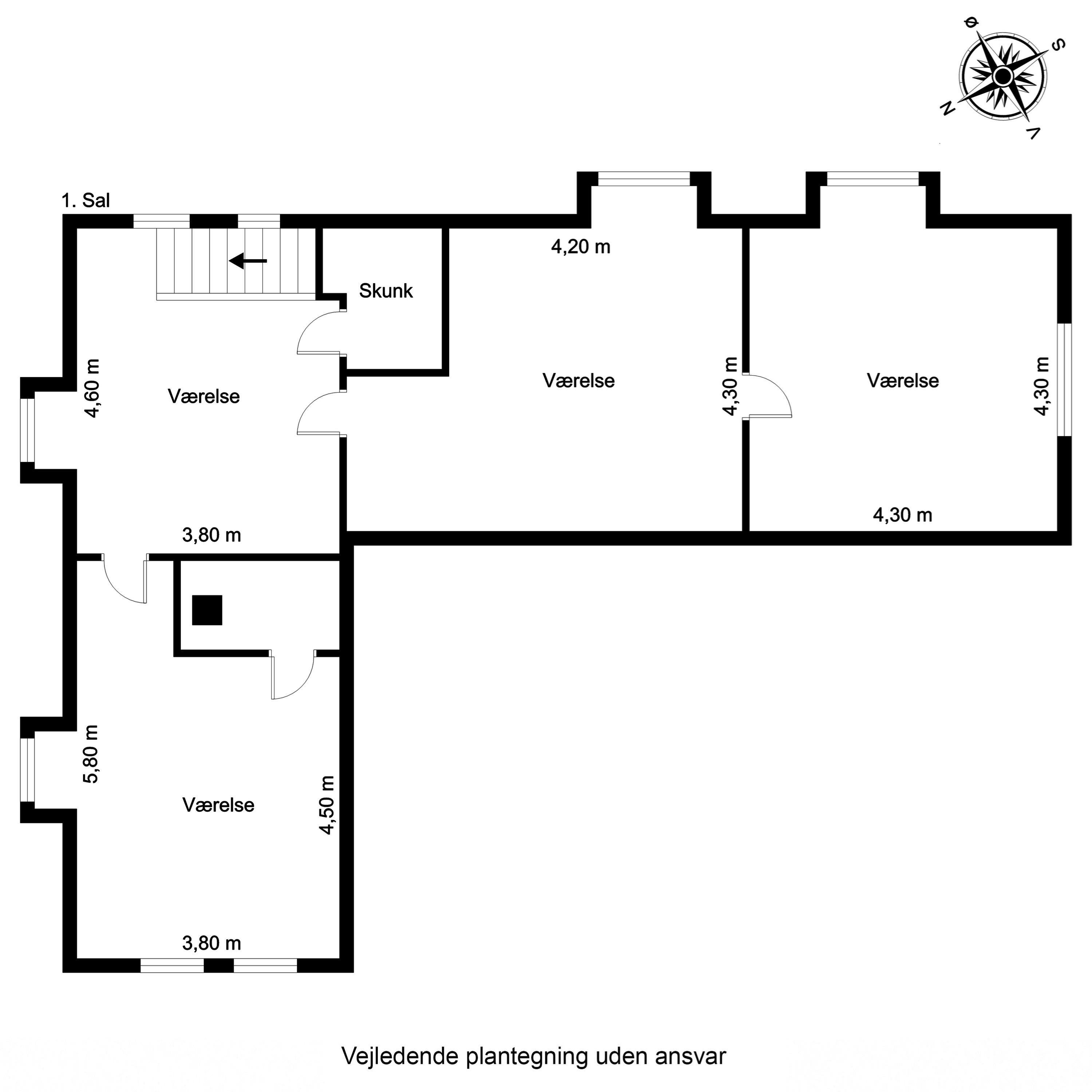 Plantegninger billede af Stærmosevej 160, 5690 Tommerup