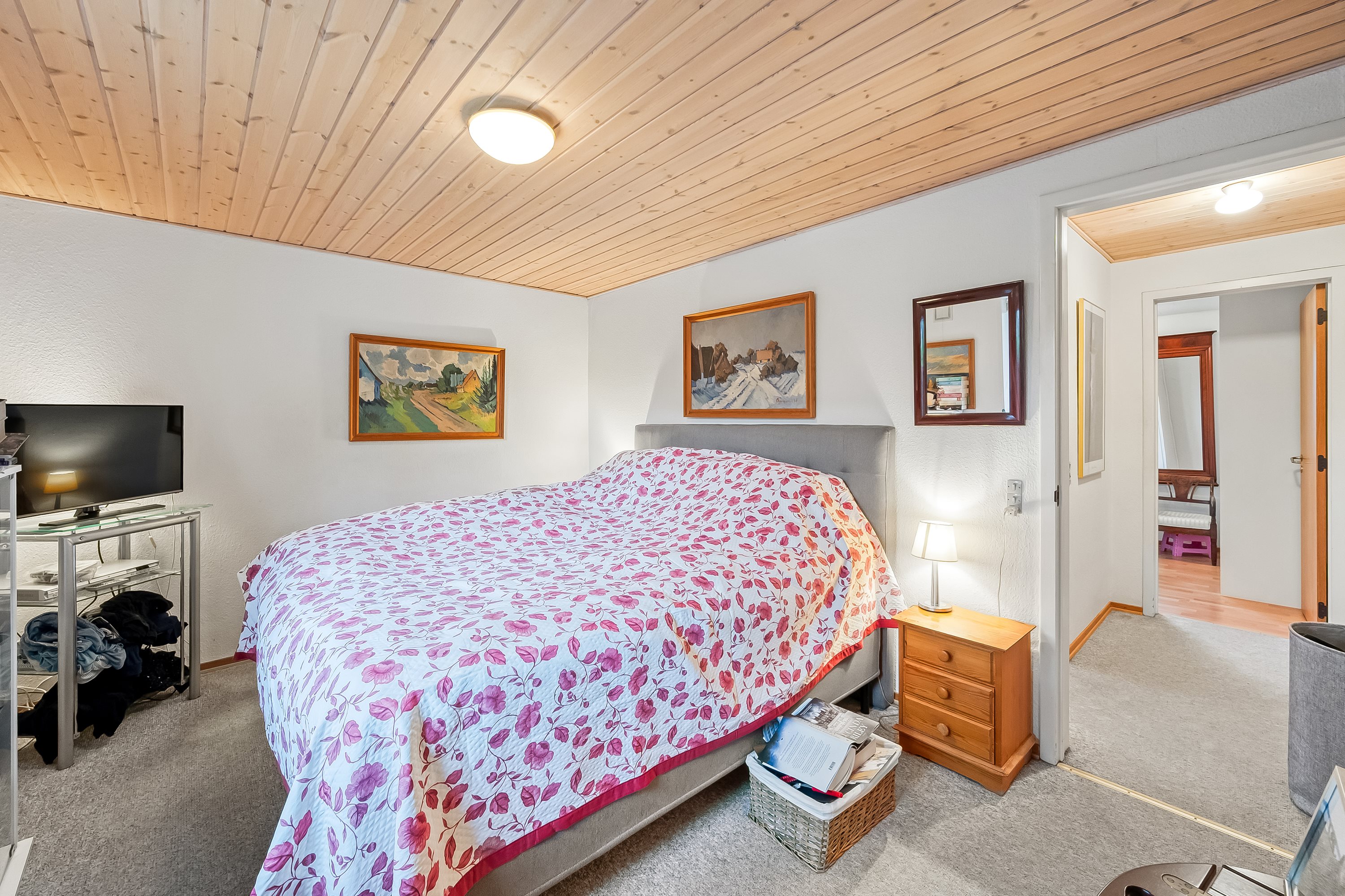 Fremhævet soveværelse billede i fuldskærmstilstand. Billede af Lindevej 4, 6950 Ringkøbing