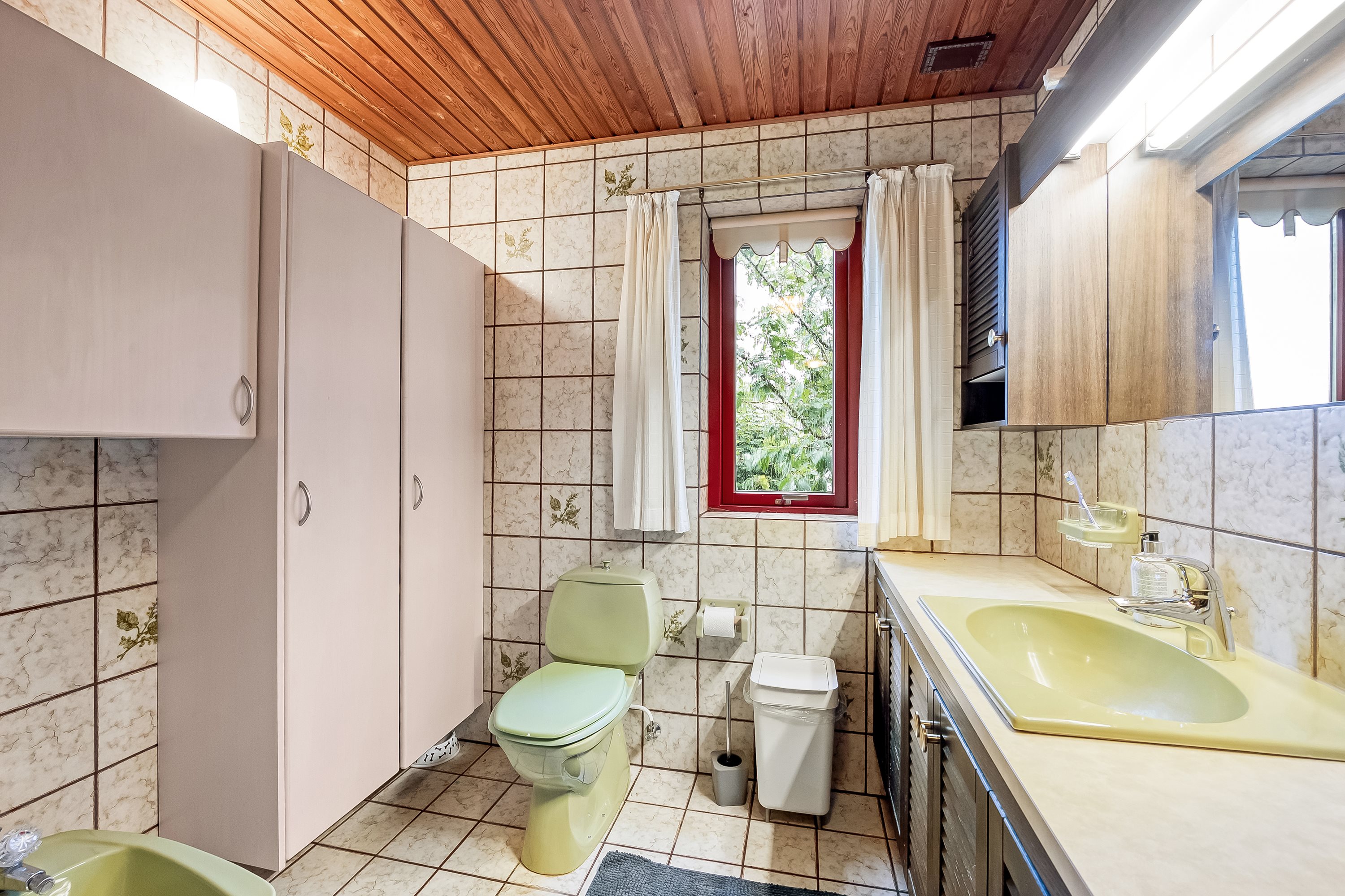 Fremhævet badeværelse billede i fuldskærmstilstand. Billede af Lindevej 4, 6950 Ringkøbing