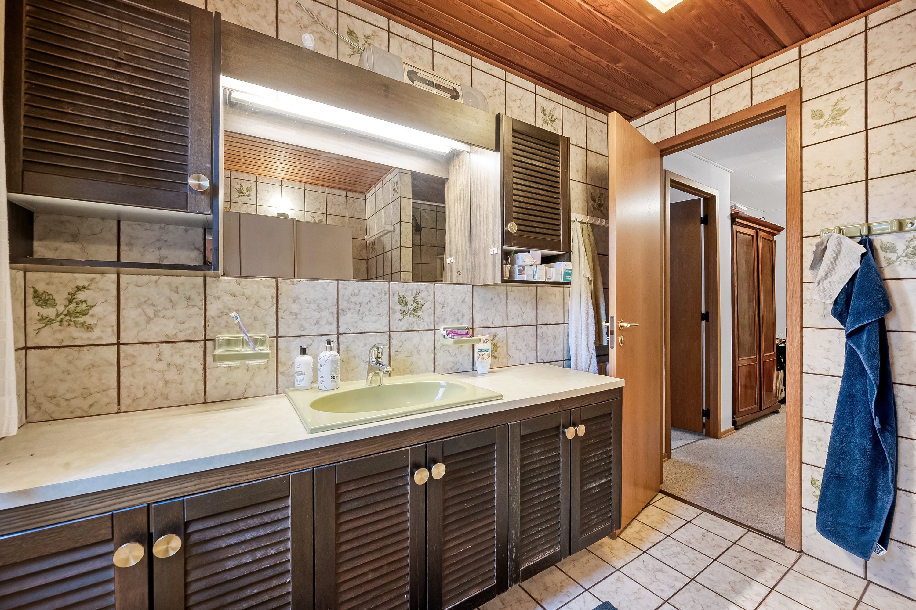 Fremhævet badeværelse billede i fuldskærmstilstand. Billede af Lindevej 4, 6950 Ringkøbing