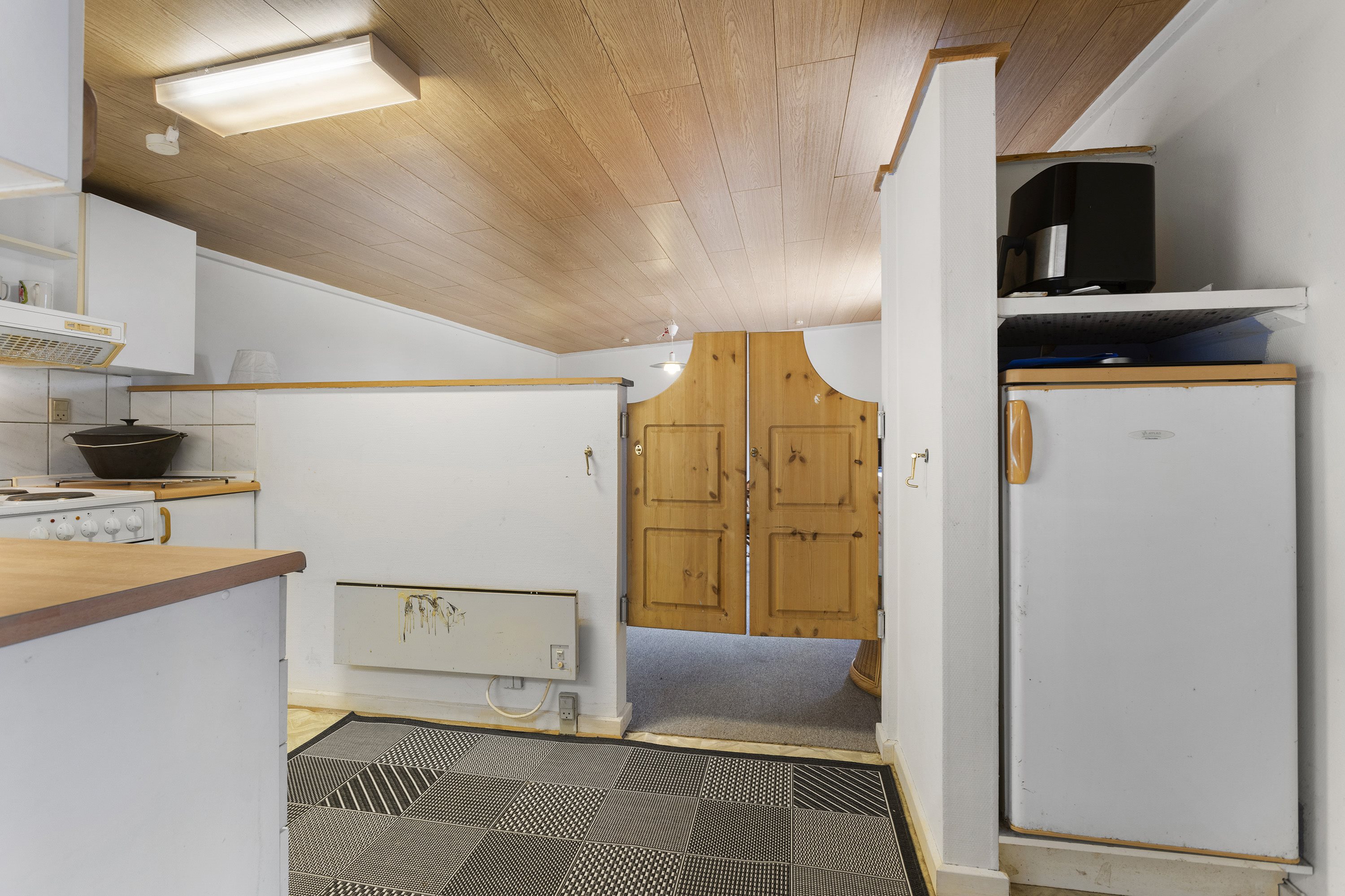 Fremhævet køkken billede i fuldskærmstilstand. Billede af Kornblomstvej 24, 9300 Sæby