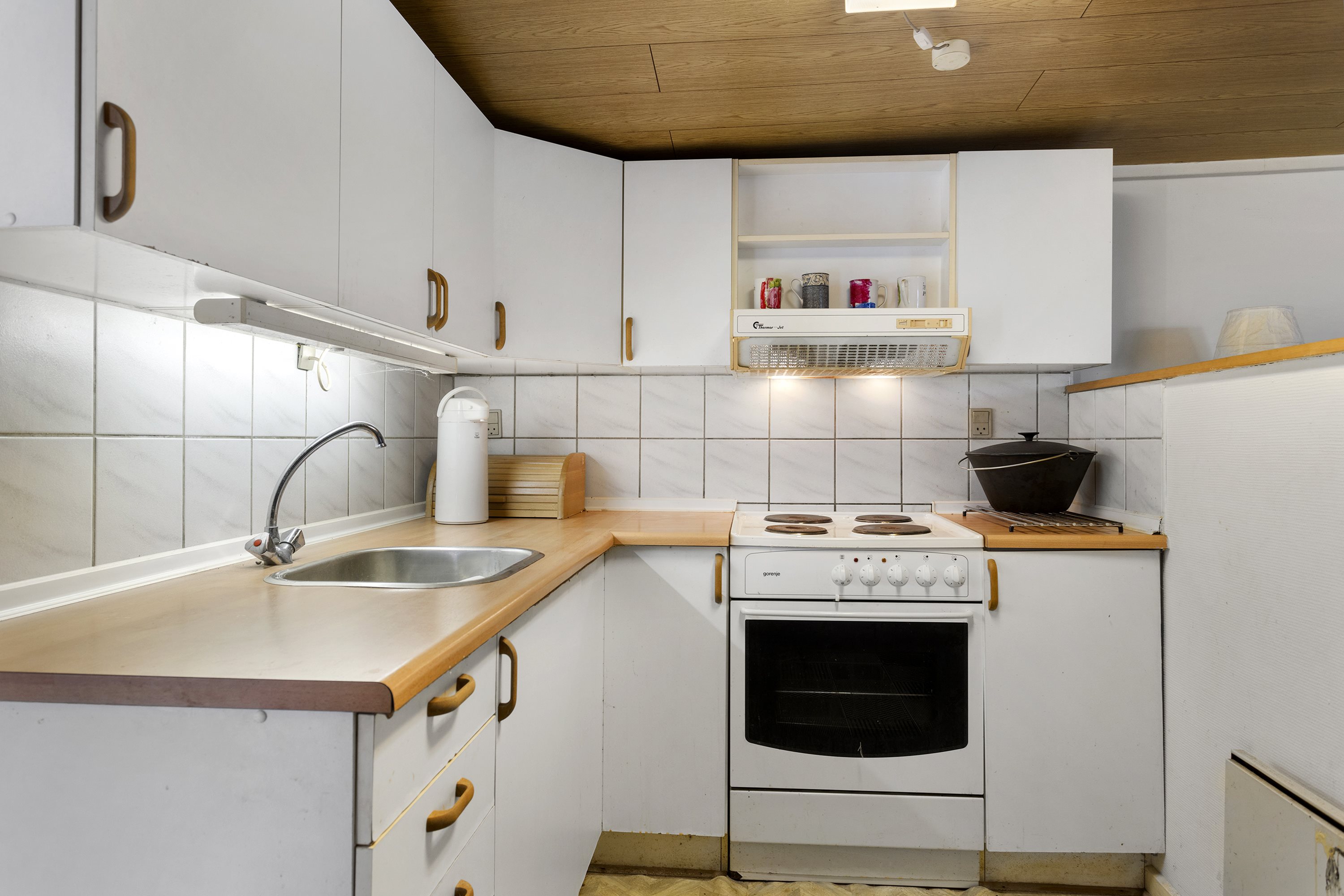 Fremhævet køkken billede i fuldskærmstilstand. Billede af Kornblomstvej 24, 9300 Sæby