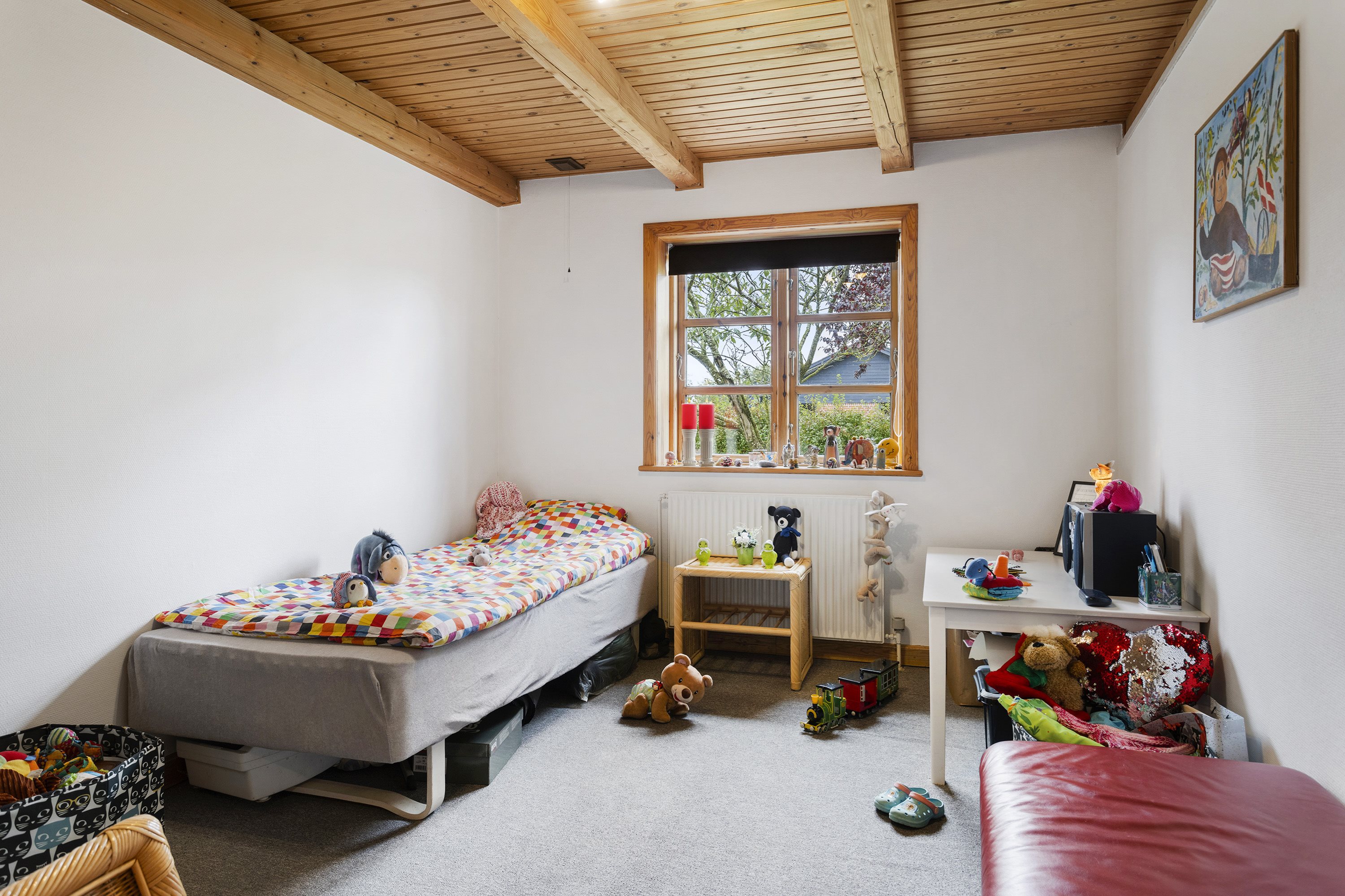 Fremhævet værelse billede i fuldskærmstilstand. Billede af Kornblomstvej 24, 9300 Sæby