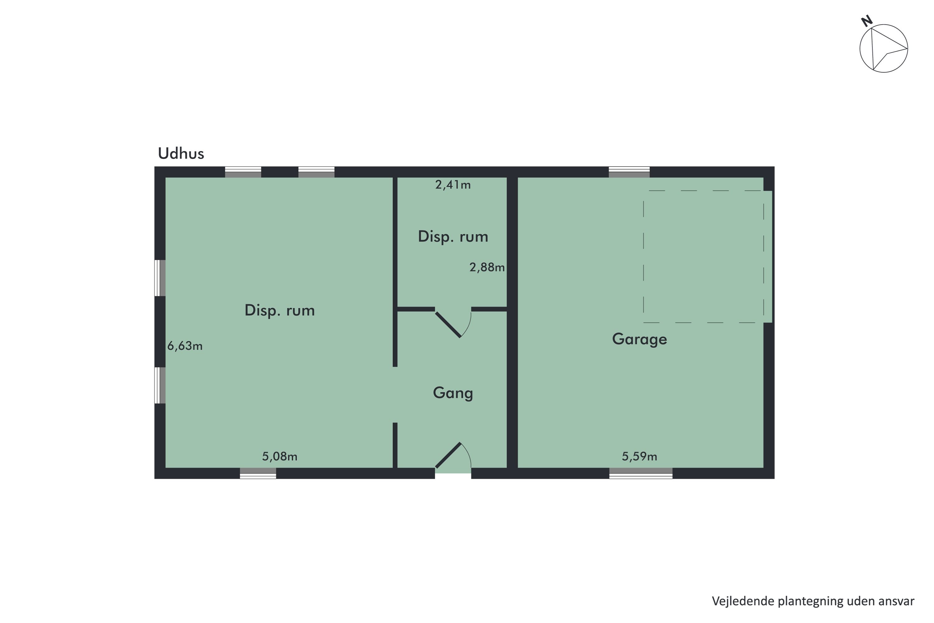 Plantegninger billede af Mejlbyvej 103, Mejlby, 9610 Nørager