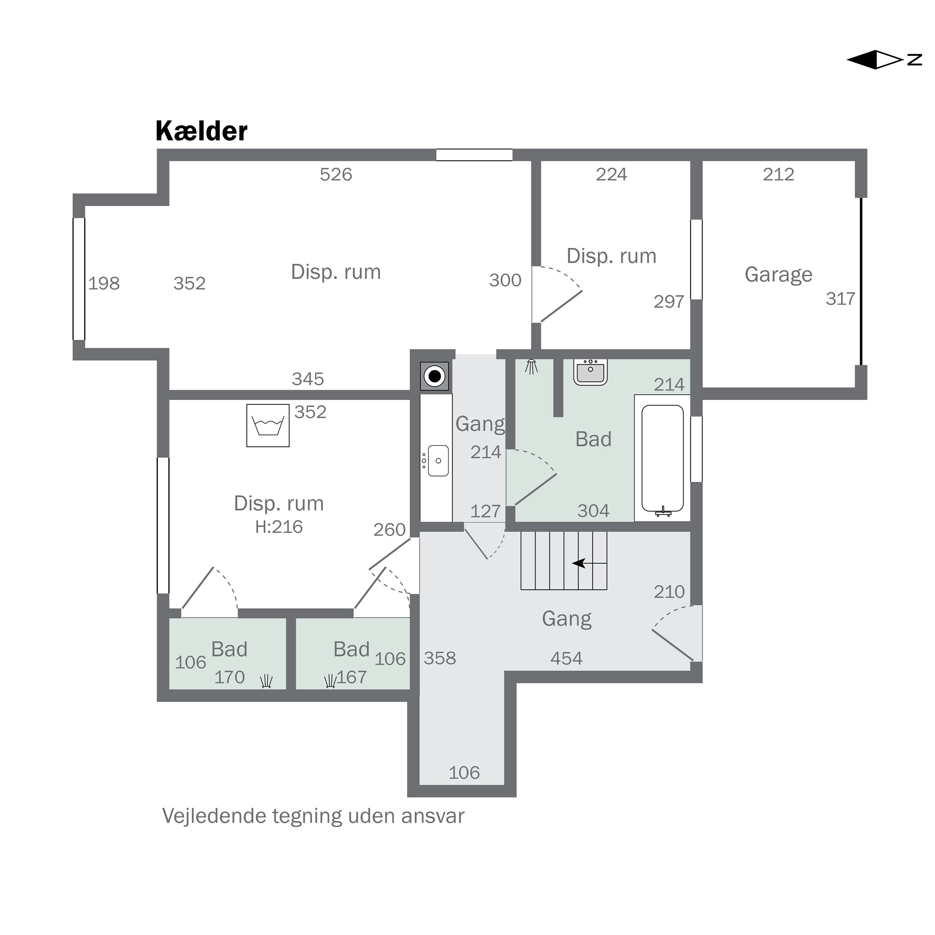 Plantegninger billede af Fåborgvej 24, 5700 Svendborg