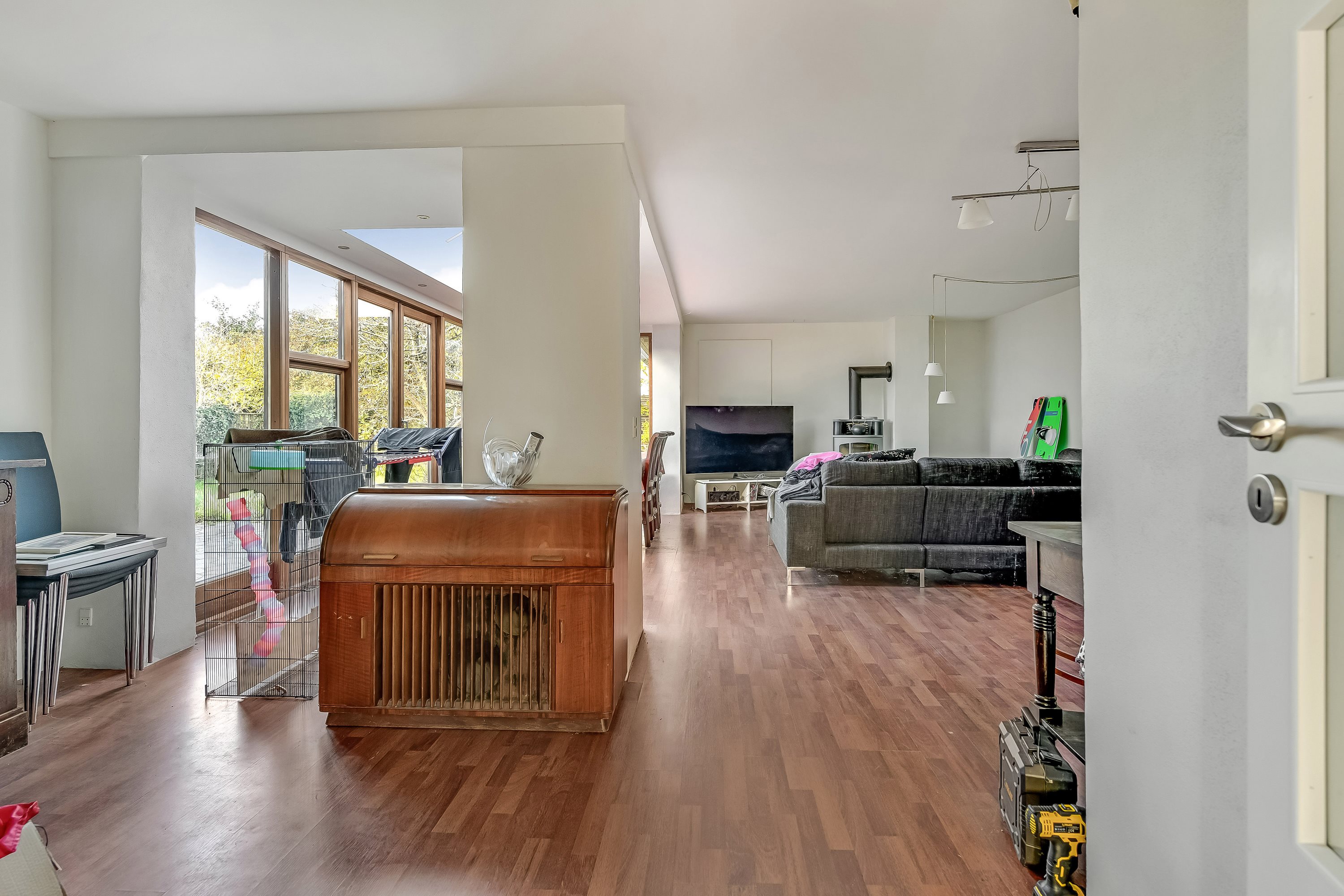 Fremhævet stue billede i fuldskærmstilstand. Billede af Kildevej 8, Hjerting, 6710 Esbjerg V