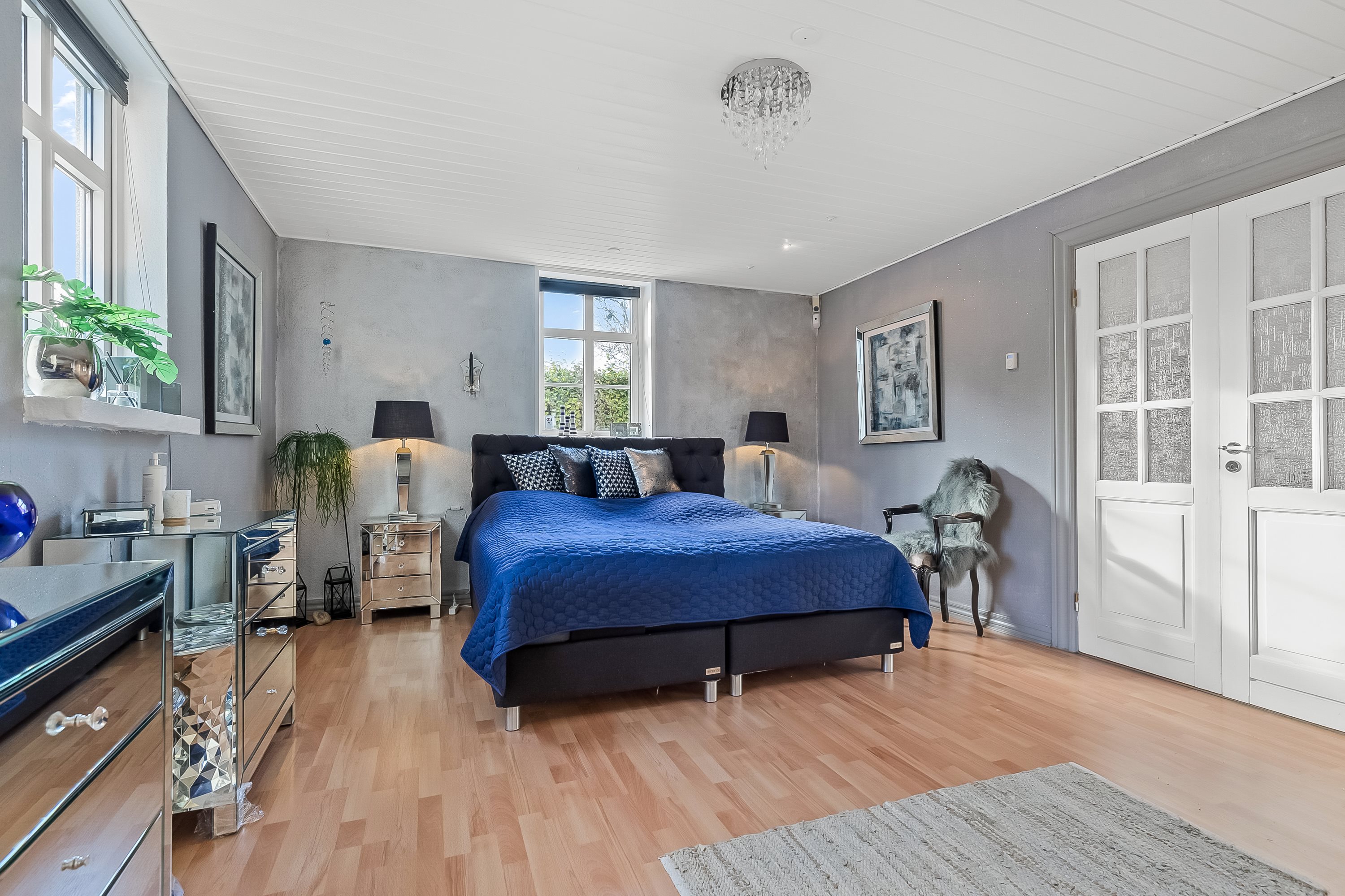 Fremhævet soveværelse billede i fuldskærmstilstand. Billede af Frifeltvej 1, Håstrup, 7000 Fredericia