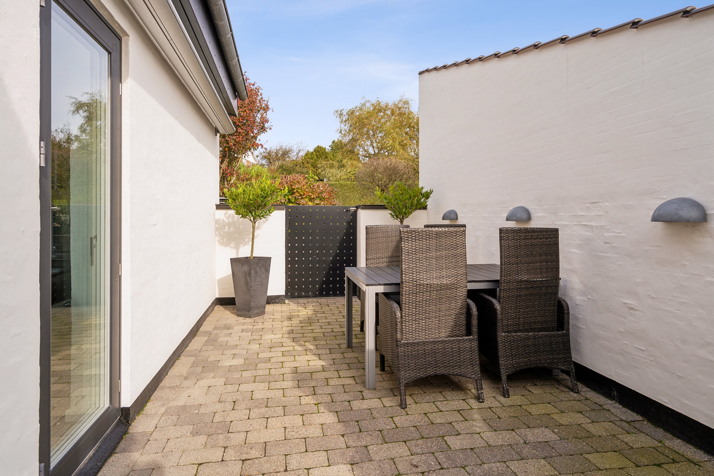 Fremhævet terrasse billede i fuldskærmstilstand. Billede af Dyrhave 31, Dyrhave, 6200 Aabenraa